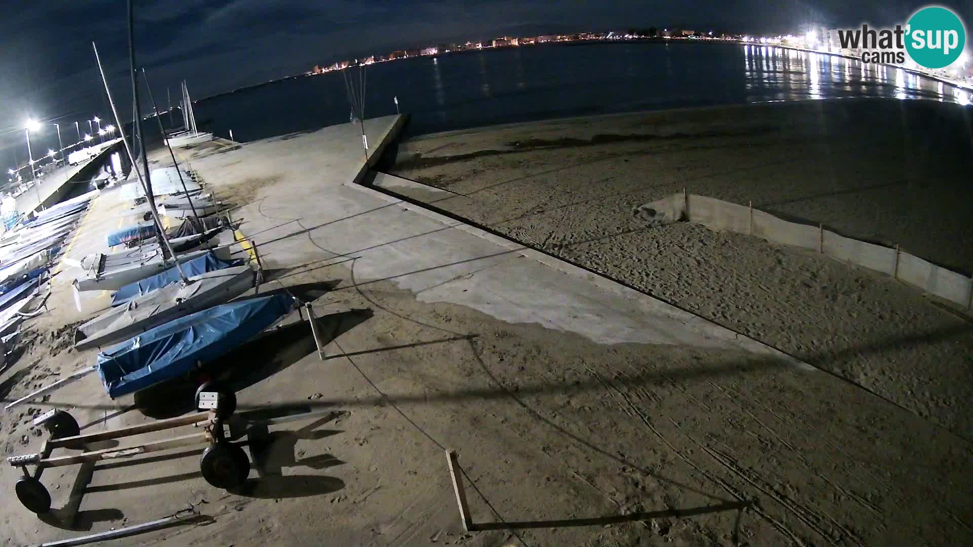 Roses webcam Port – Costa Brava – plage La Perola