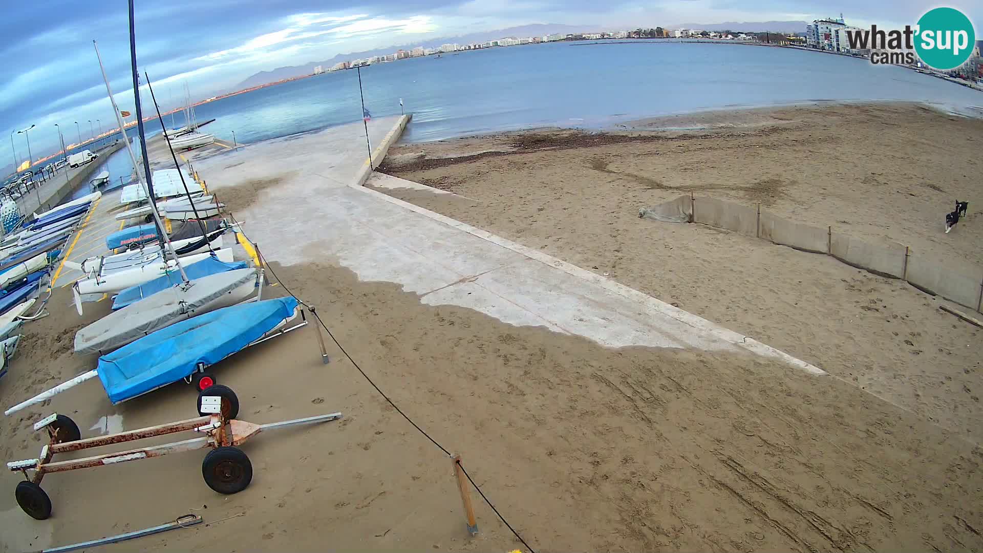 Kamera Roses marina – Costa Brava – plaža La Perola