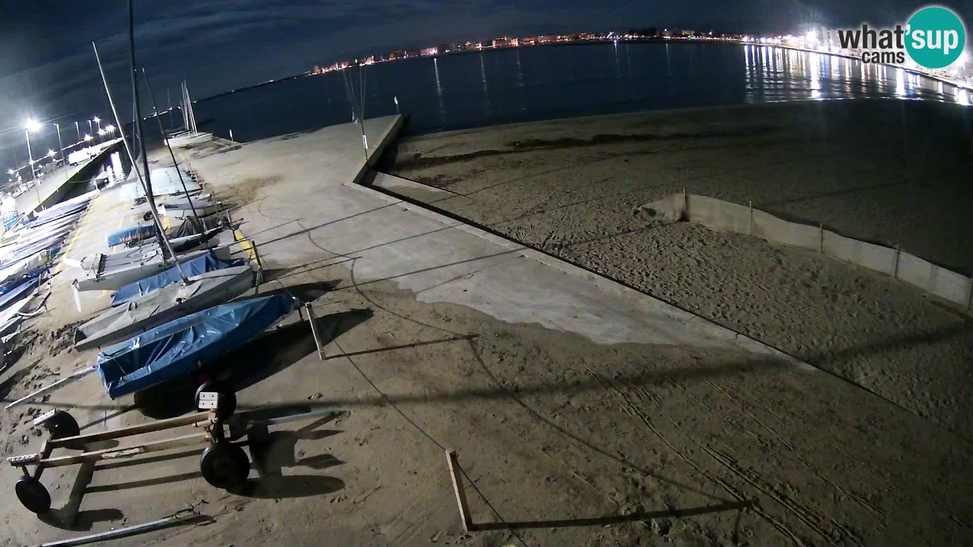 Web kamera Roses marina – Costa Brava – plaža La Perola