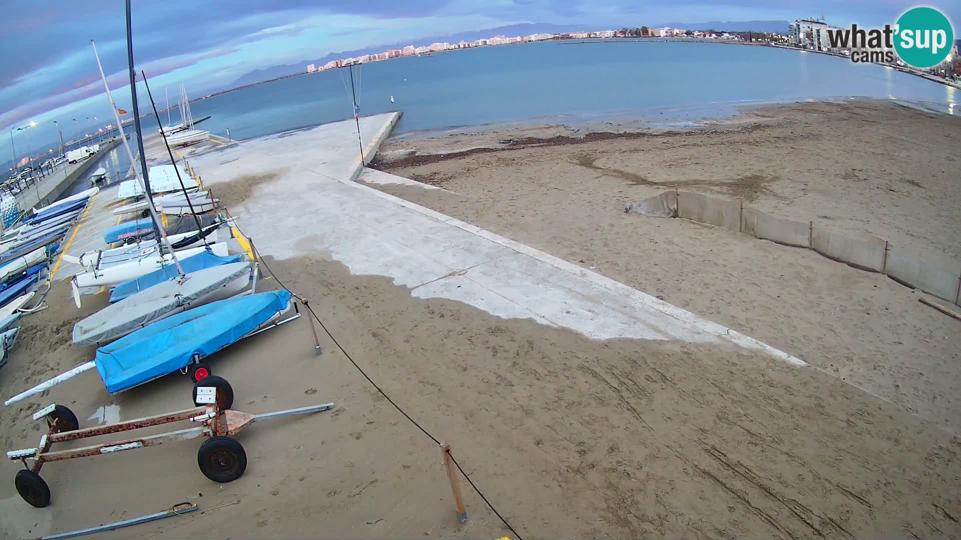 Webcam Hafen von Roses – Costa Brava – Strand La Perola