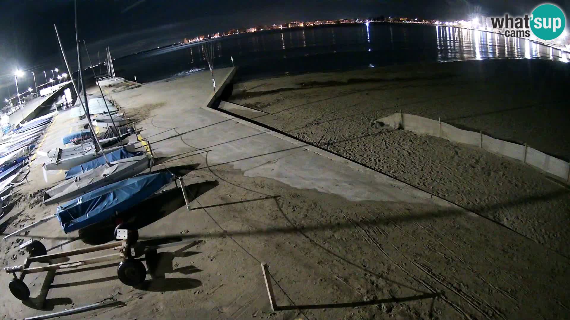 Web kamera Roses marina – Costa Brava – plaža La Perola