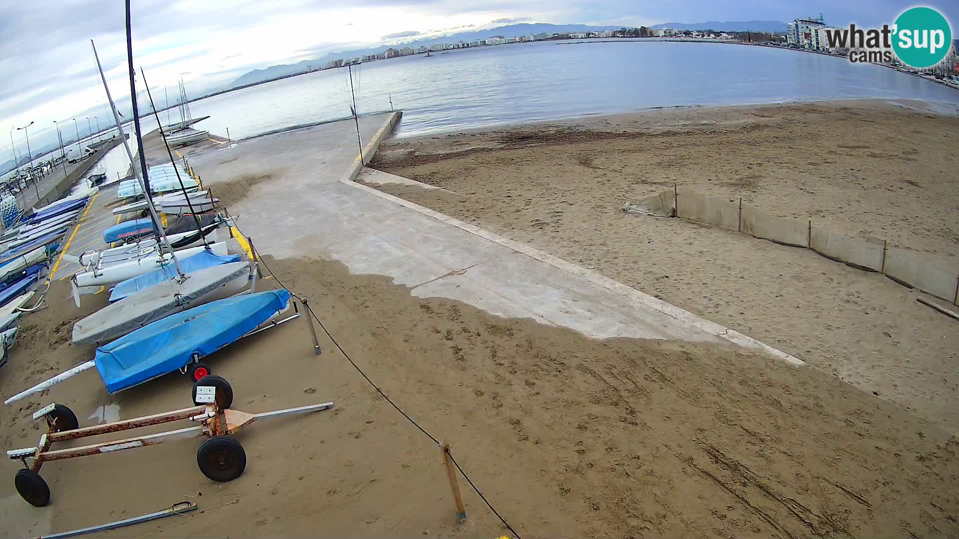 Webcam Hafen von Roses – Costa Brava – Strand La Perola