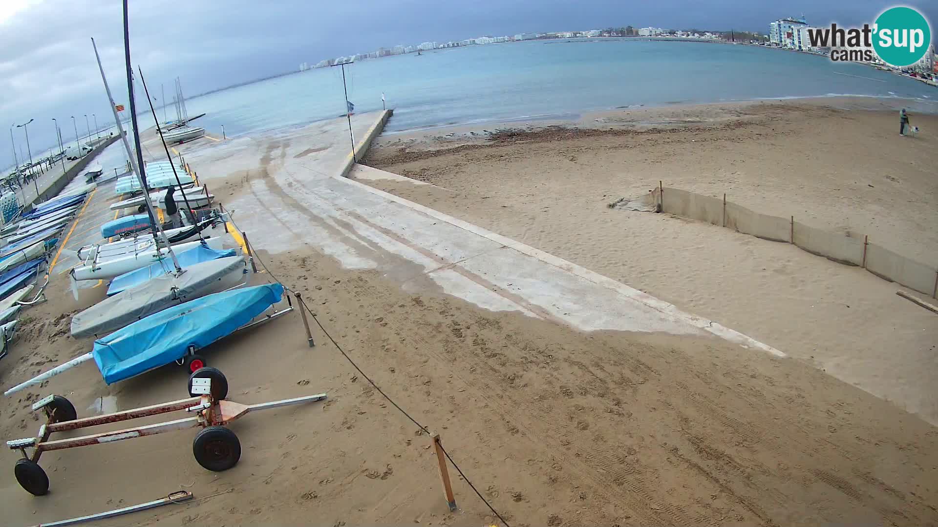 Webcam Hafen von Roses – Costa Brava – Strand La Perola