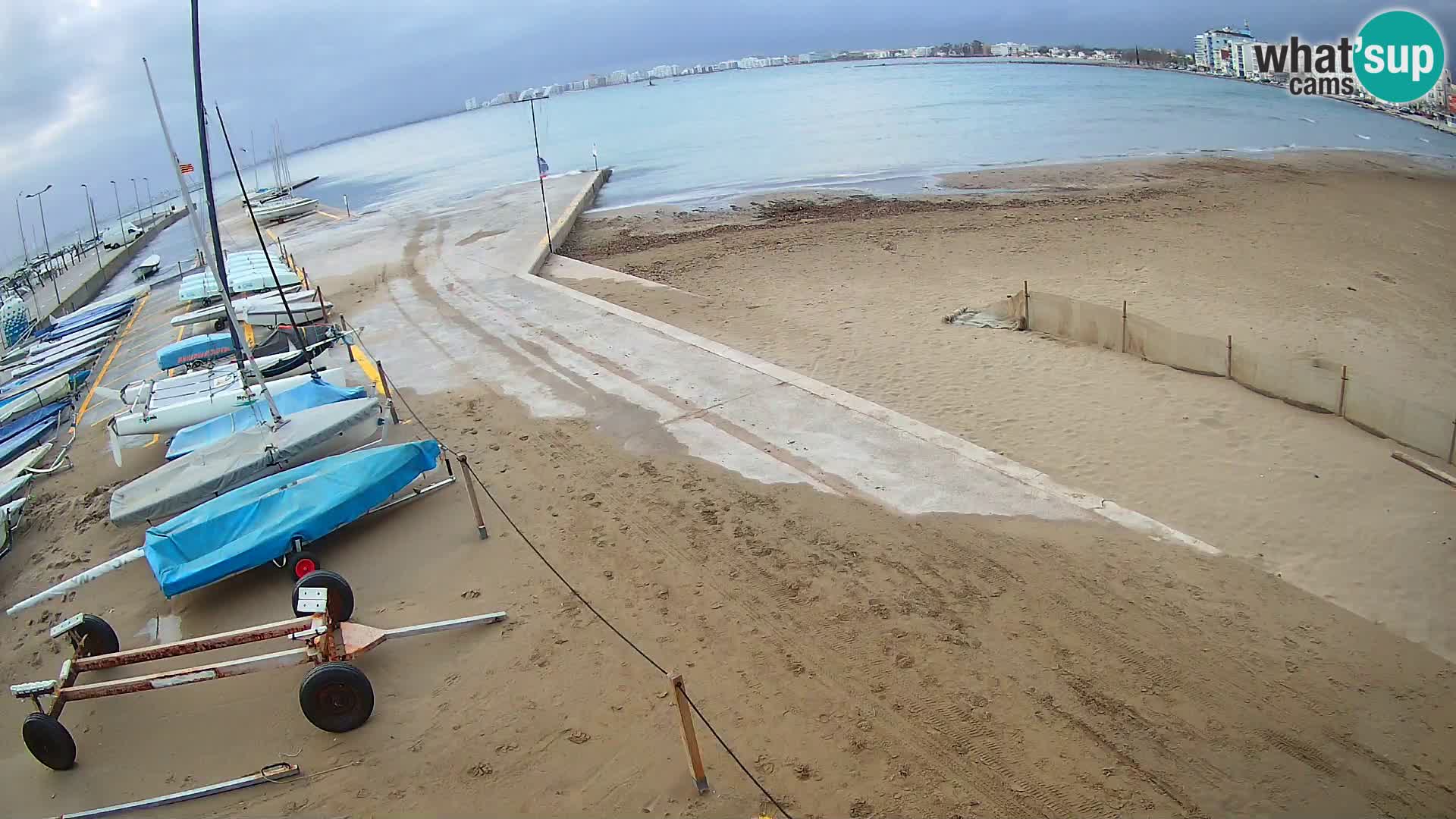 Webcam Hafen von Roses – Costa Brava – Strand La Perola
