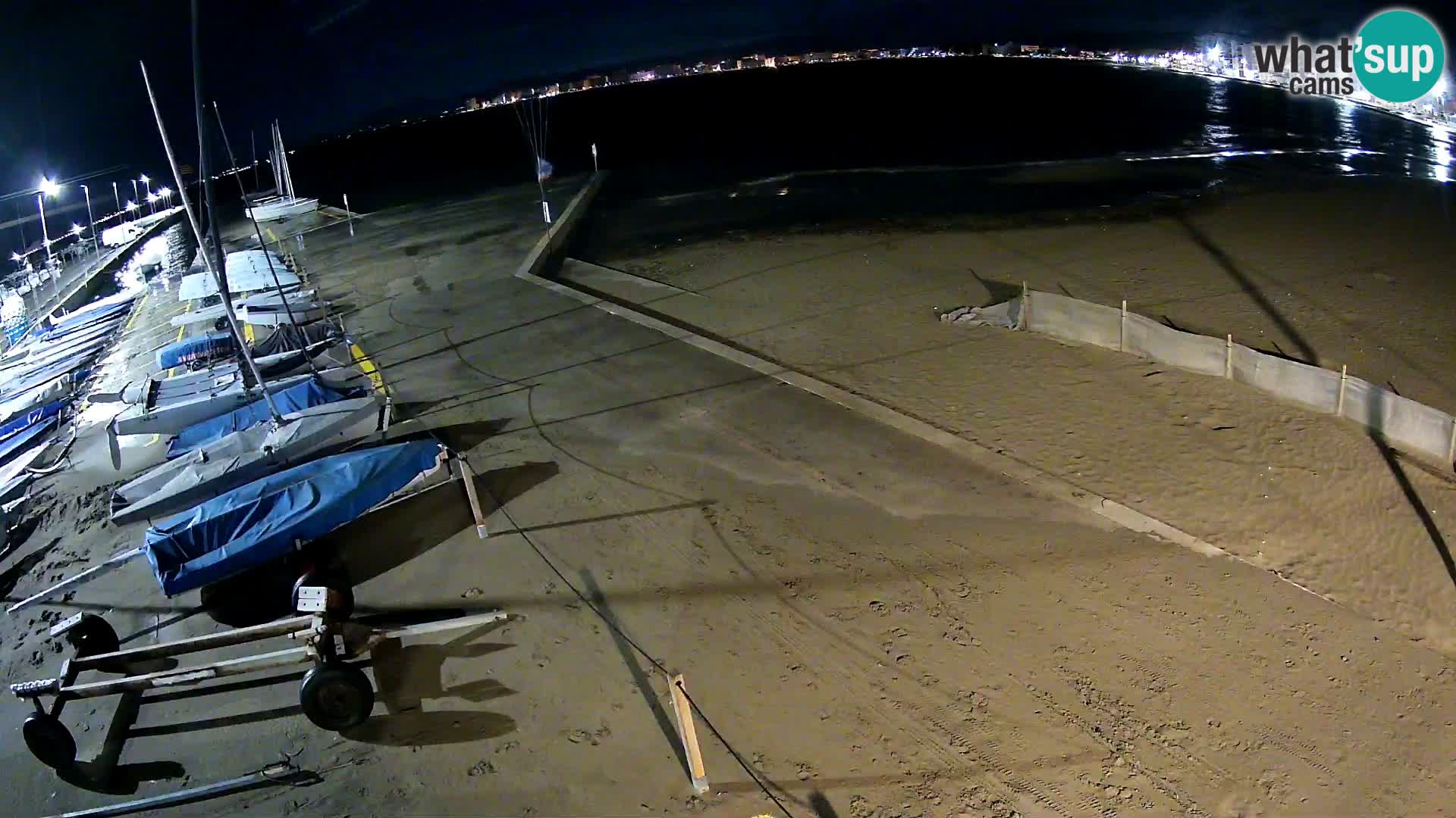 Web kamera Roses marina – Costa Brava – plaža La Perola