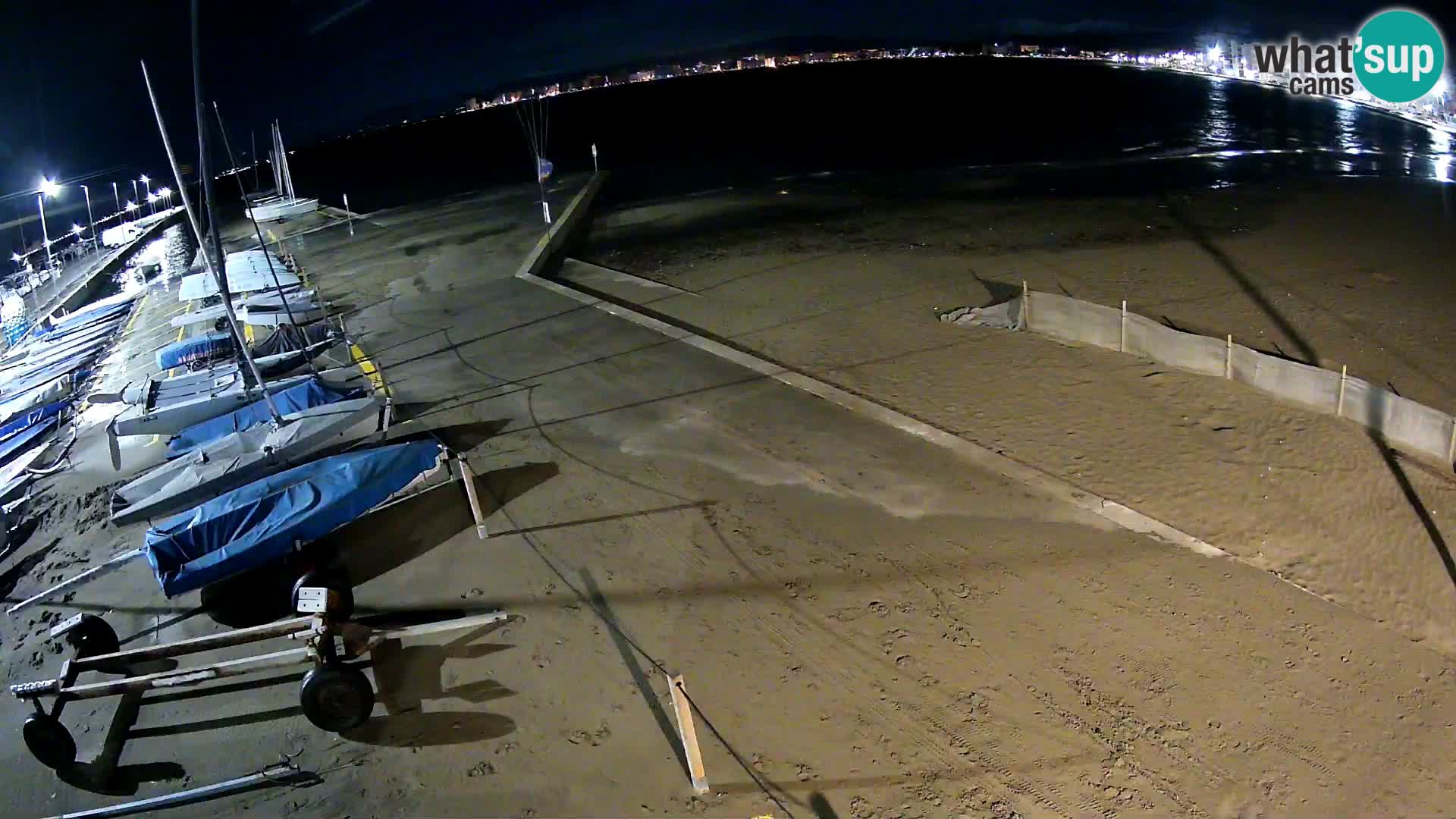 Roses webcam Port – Costa Brava – plage La Perola