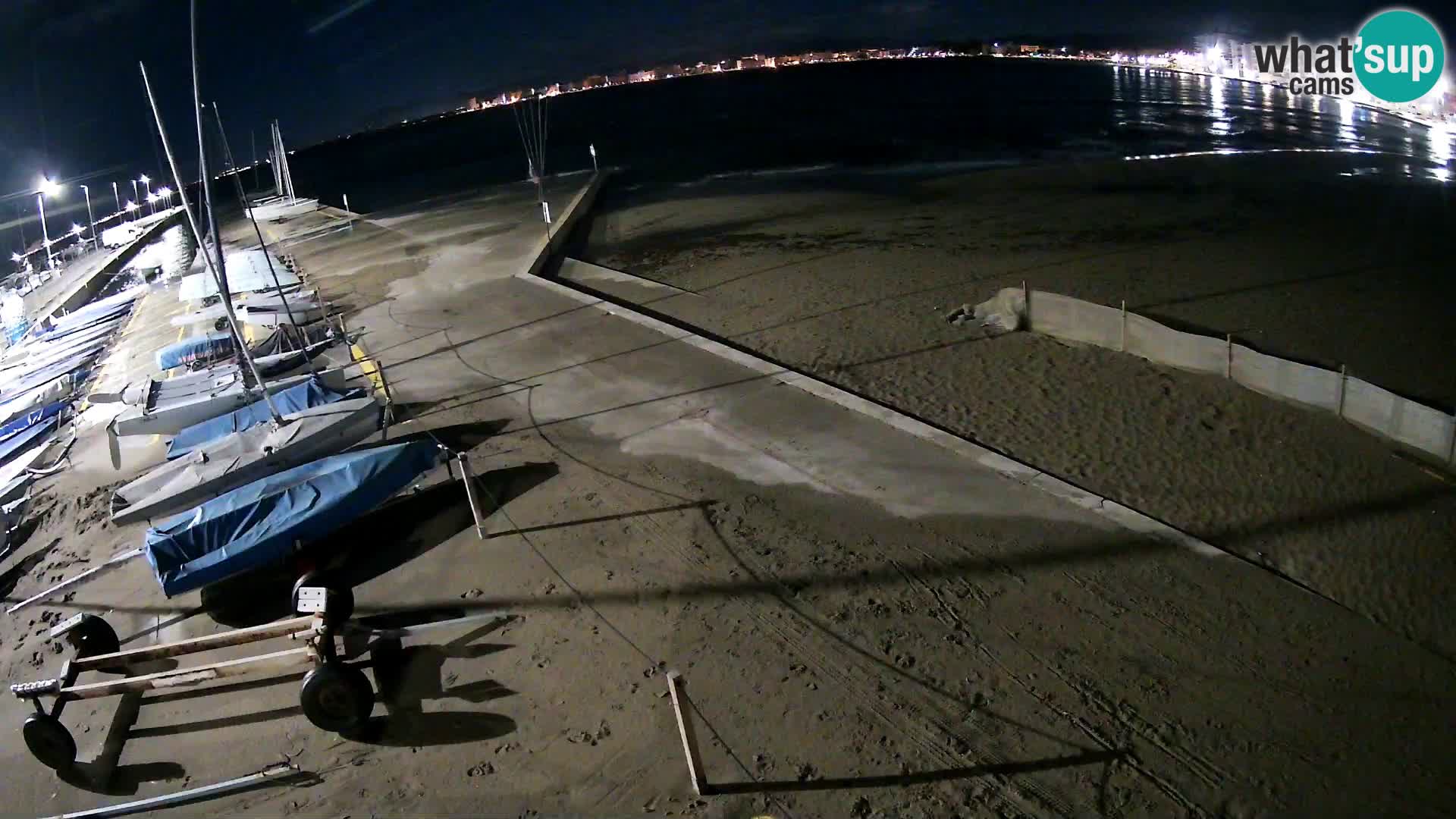 Webcam Hafen von Roses – Costa Brava – Strand La Perola