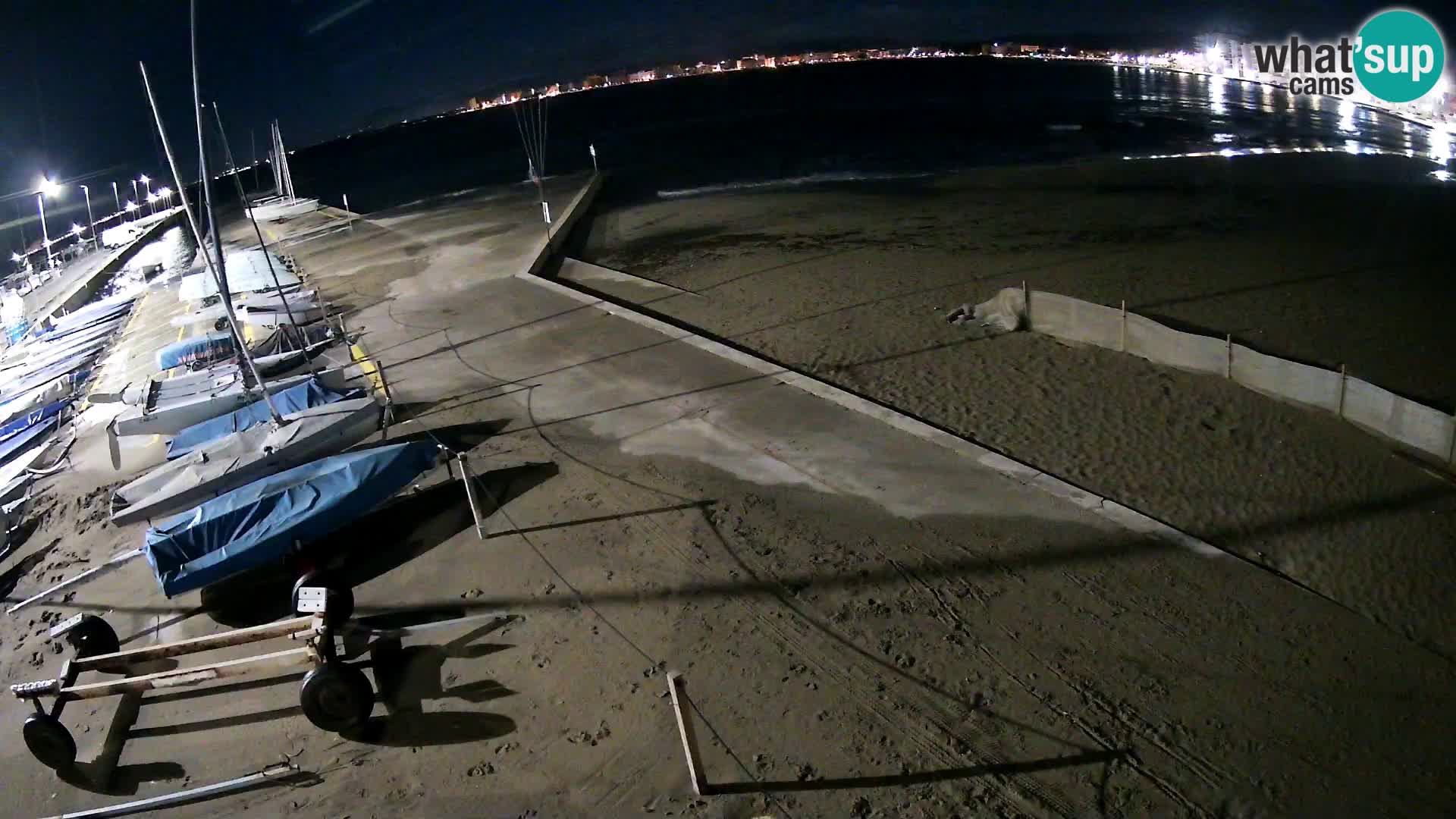 Webcam porto di Roses – Costa Brava – spiaggia La Perola