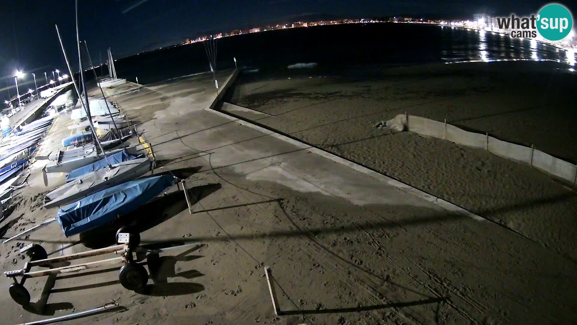 Roses webcam Port – Costa Brava – plage La Perola