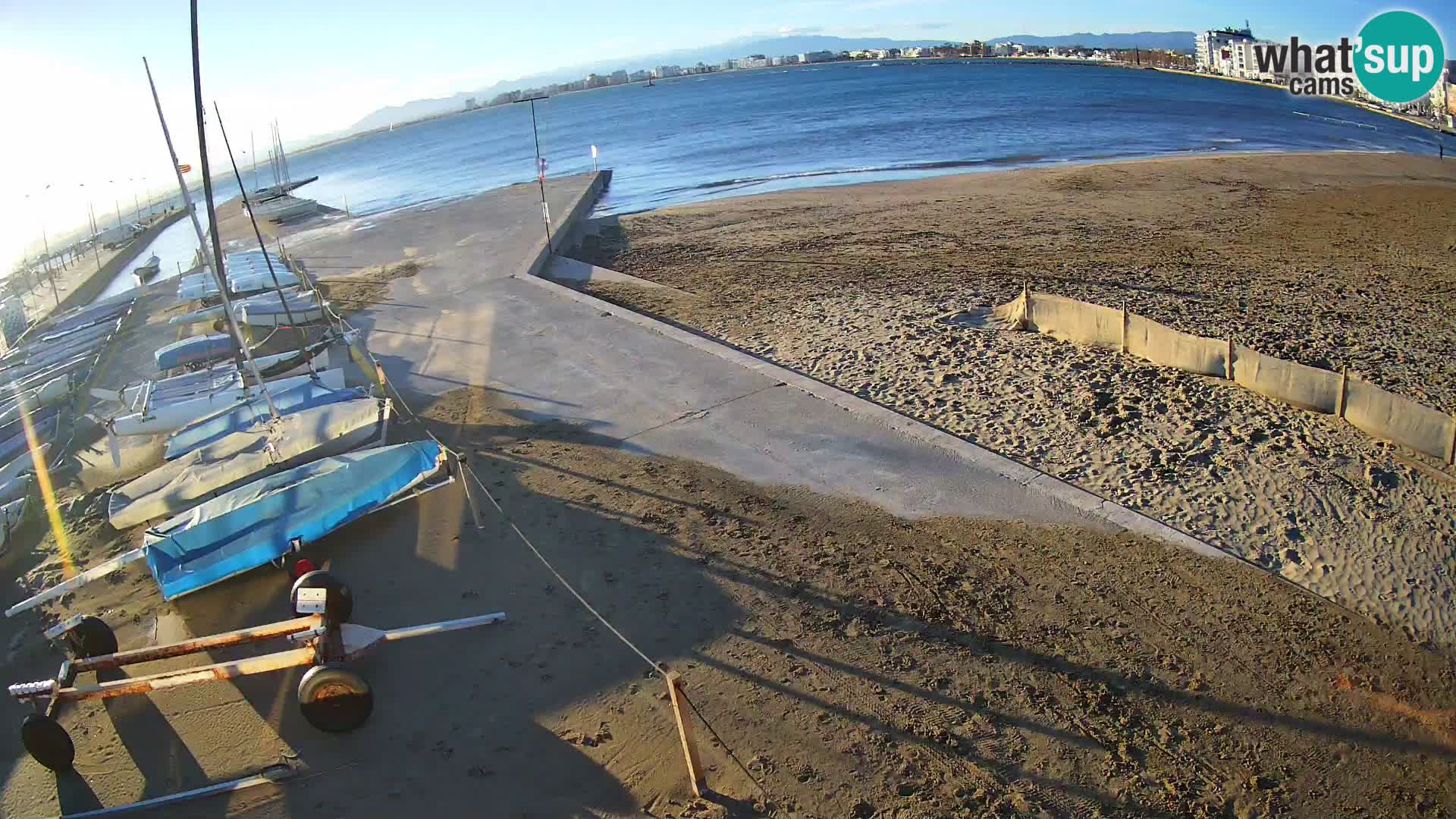 Webcam Port of Roses – Costa Brava – La Perola Beach