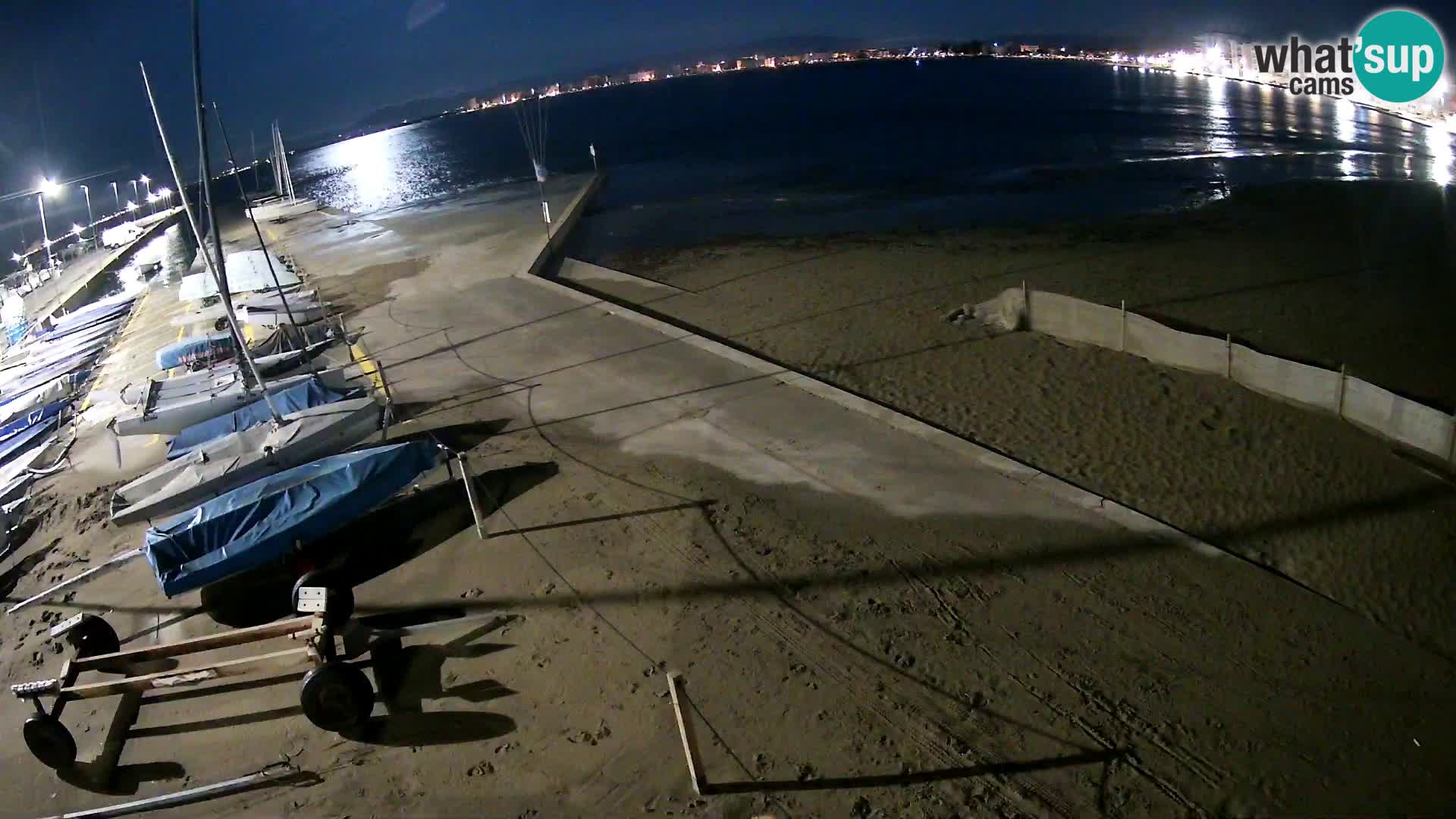 Webcam Hafen von Roses – Costa Brava – Strand La Perola