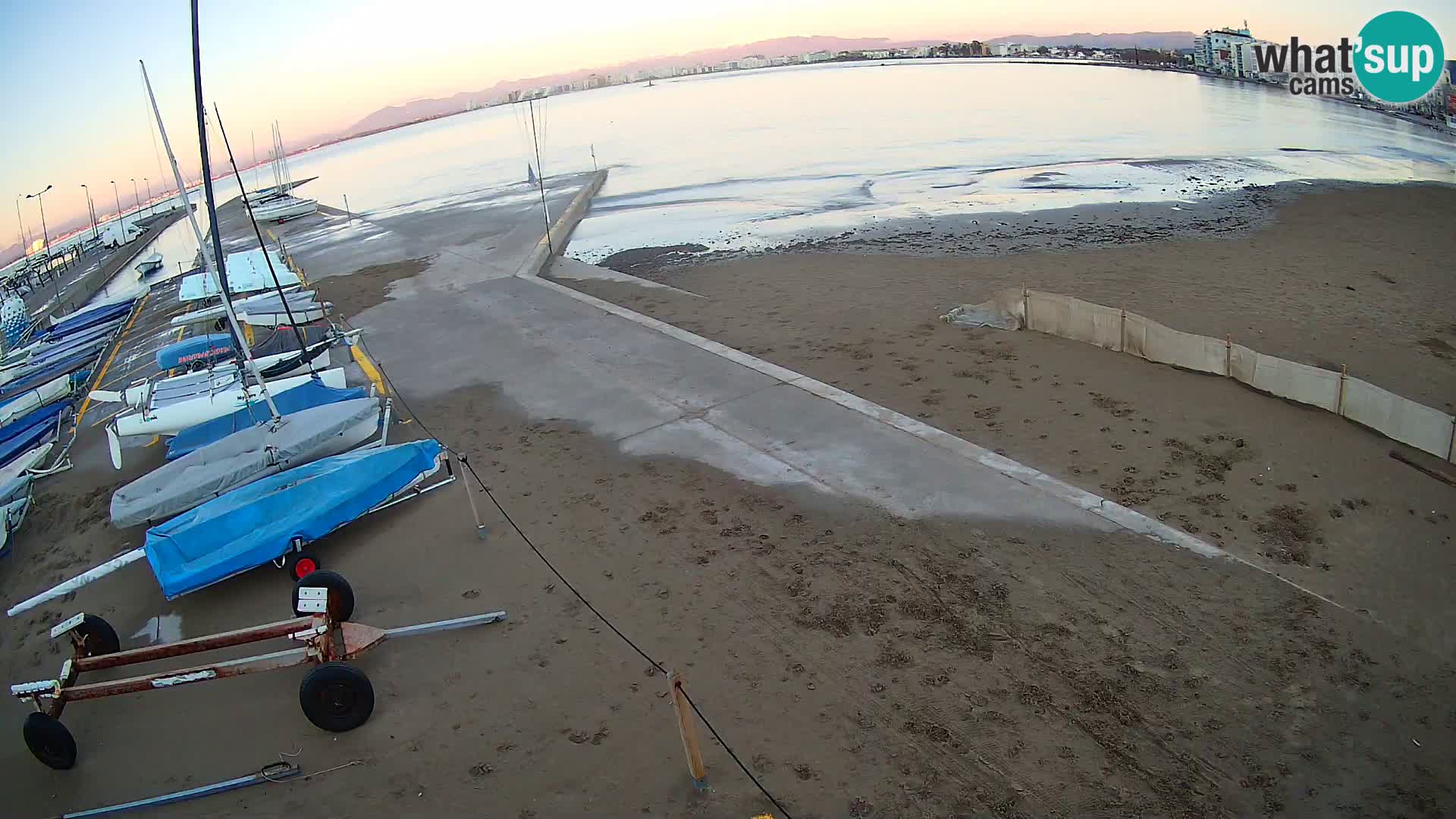 Webcam Hafen von Roses – Costa Brava – Strand La Perola