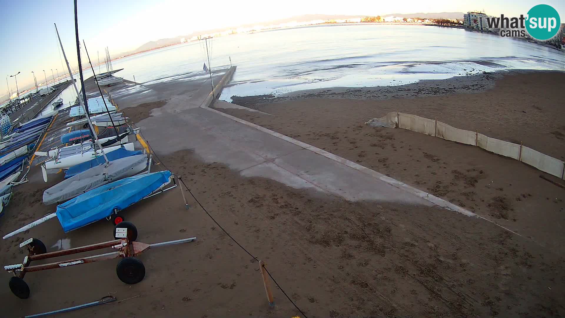 Webcam Port of Roses – Costa Brava – La Perola Beach