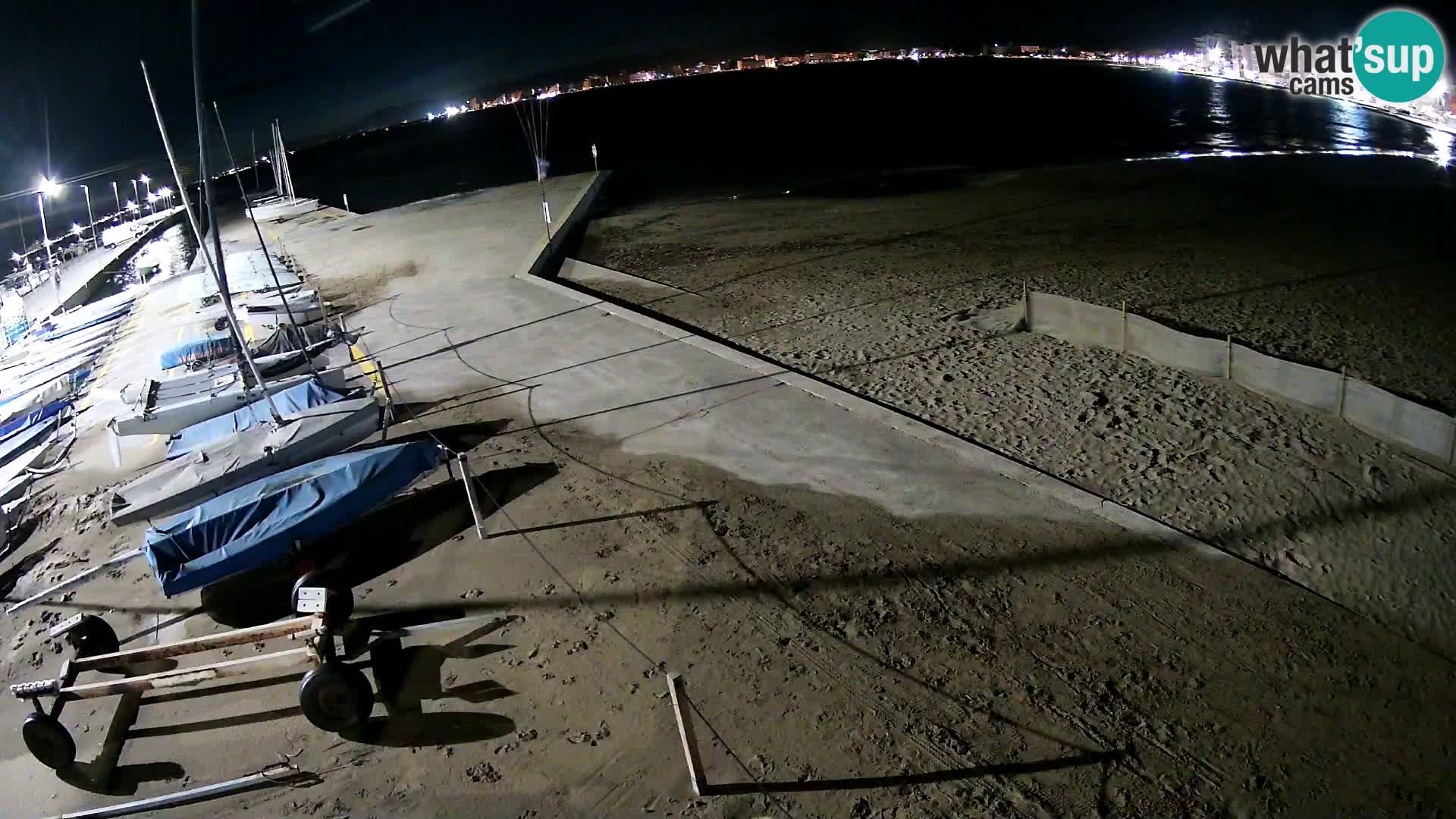 Webcam porto di Roses – Costa Brava – spiaggia La Perola