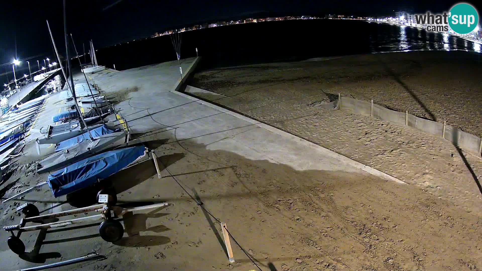 Roses webcam Port – Costa Brava – plage La Perola