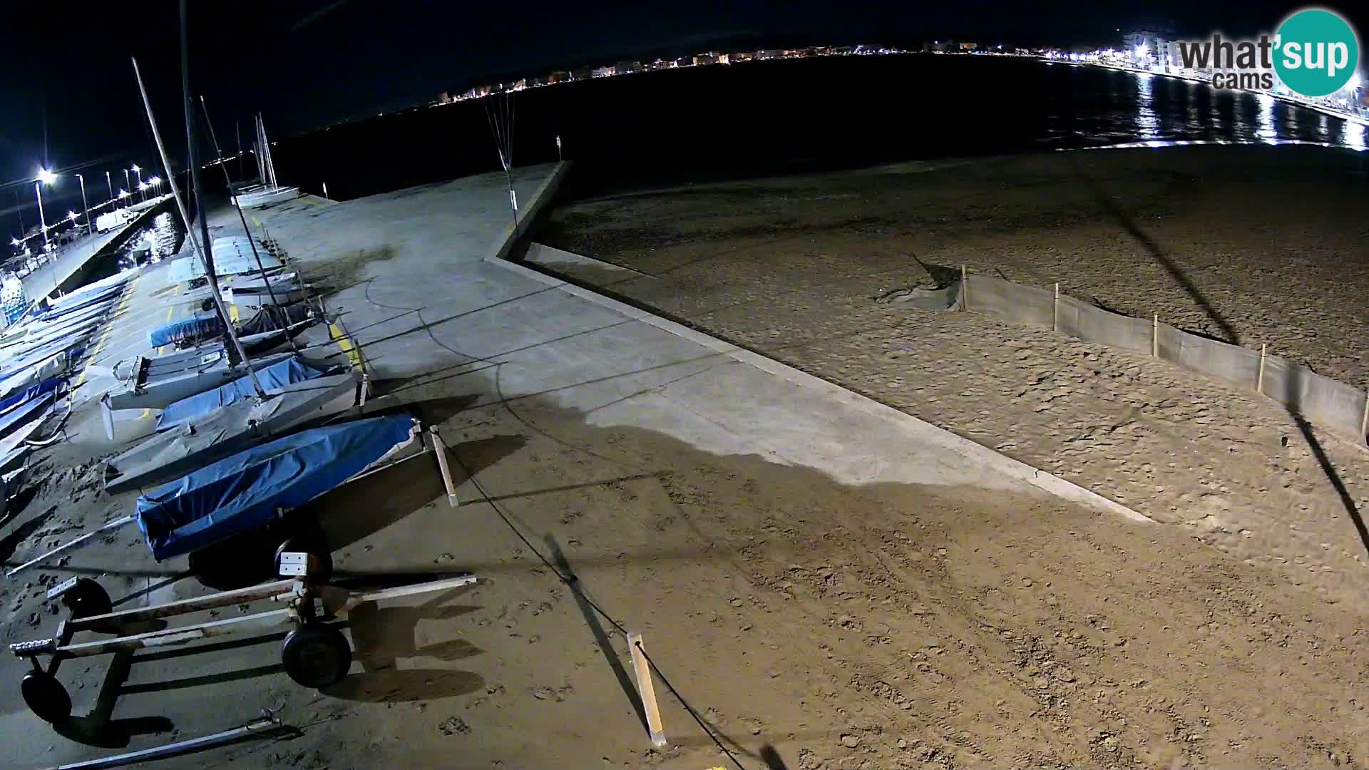 Webcam porto di Roses – Costa Brava – spiaggia La Perola