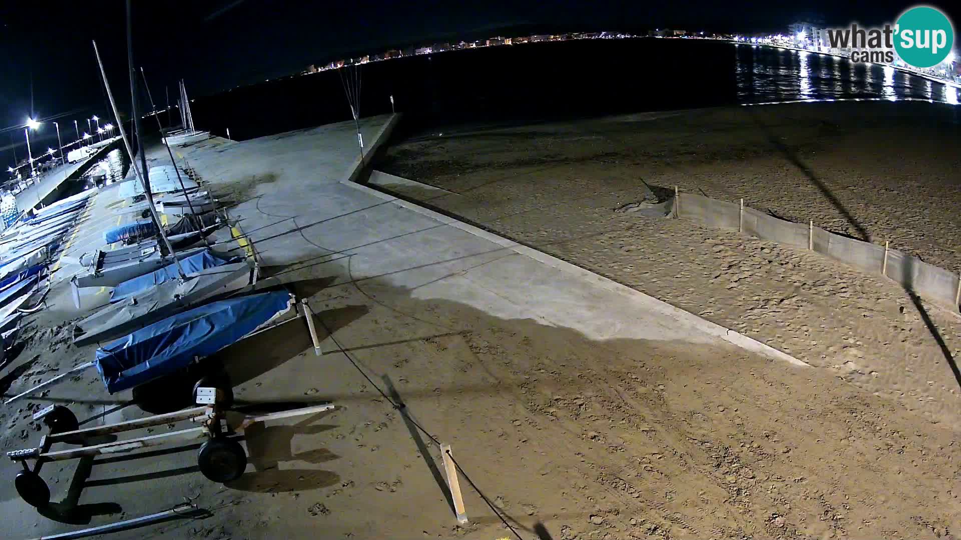 Webcam porto di Roses – Costa Brava – spiaggia La Perola