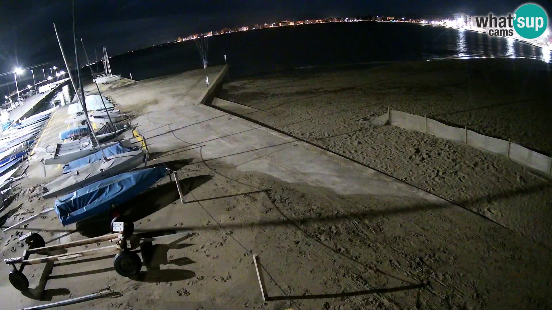 Webcam porto di Roses – Costa Brava – spiaggia La Perola