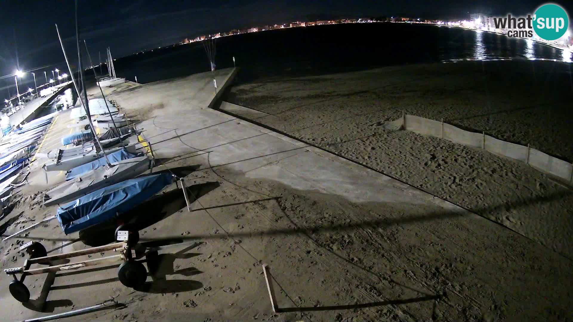 Webcam porto di Roses – Costa Brava – spiaggia La Perola