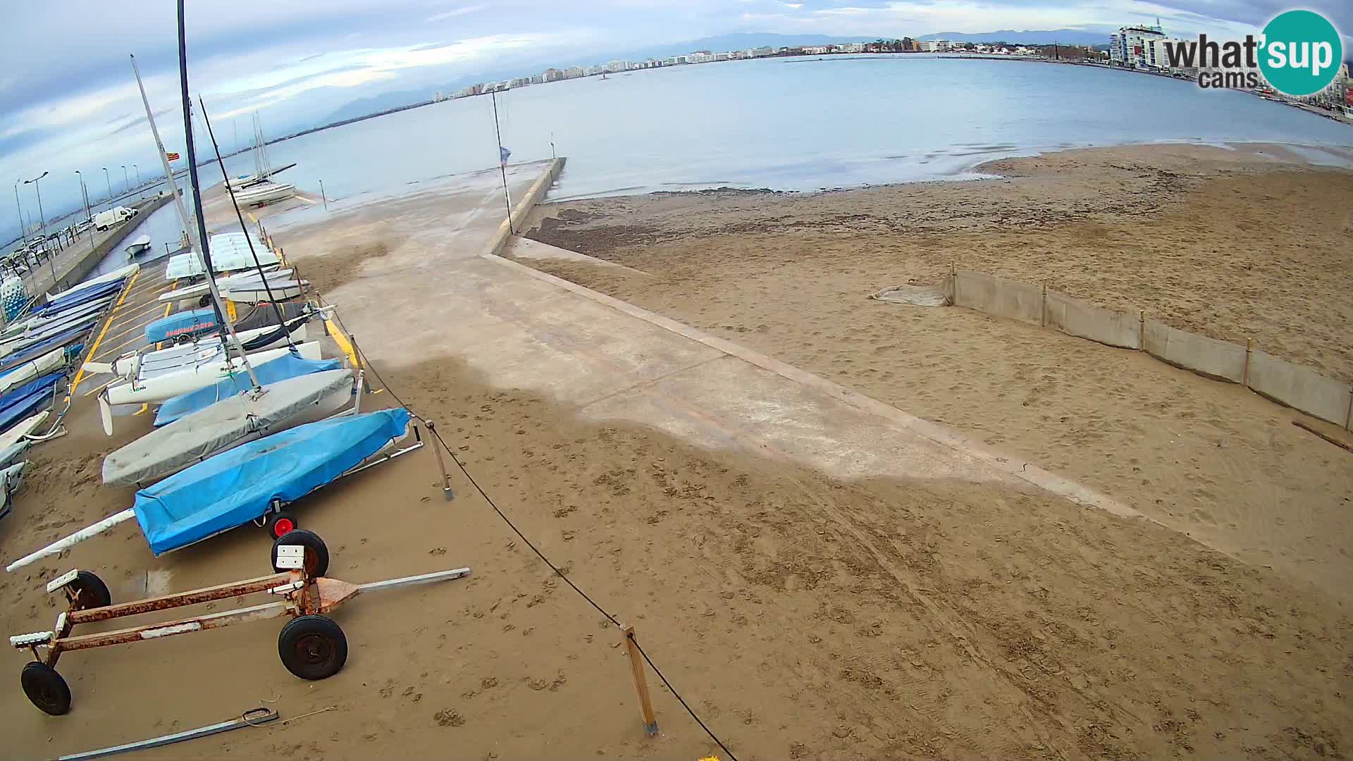 Webcam Port of Roses – Costa Brava – La Perola Beach