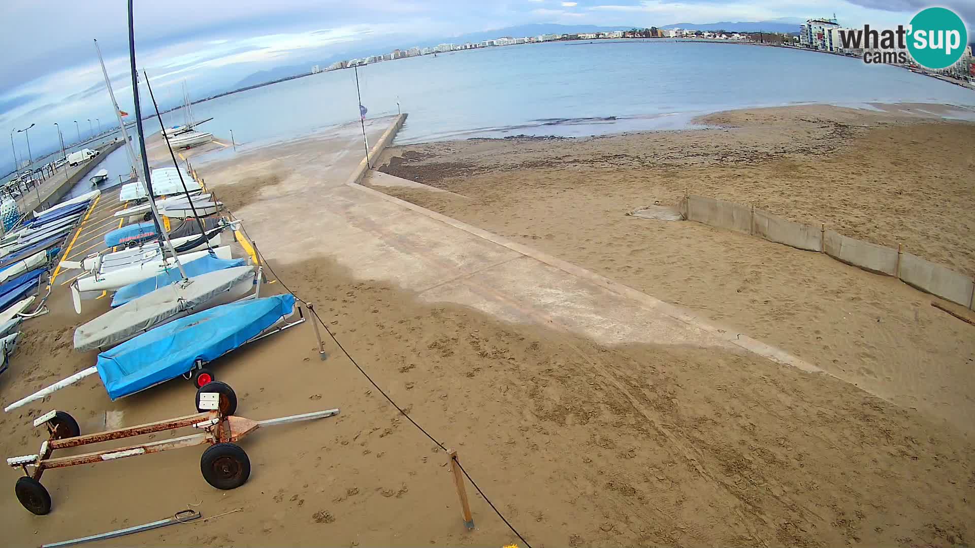 Webcam Port of Roses – Costa Brava – La Perola Beach