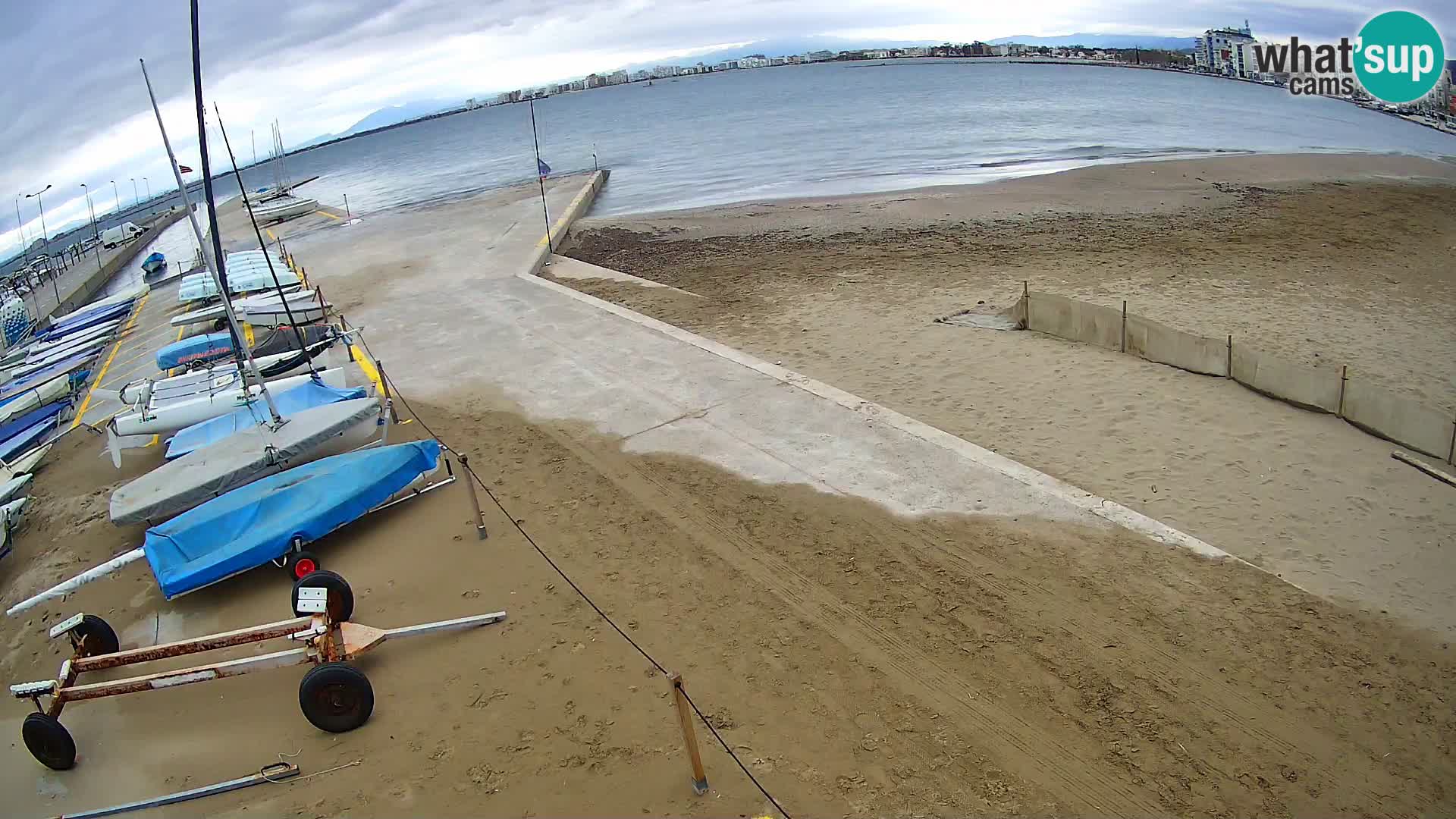 Webcam Hafen von Roses – Costa Brava – Strand La Perola