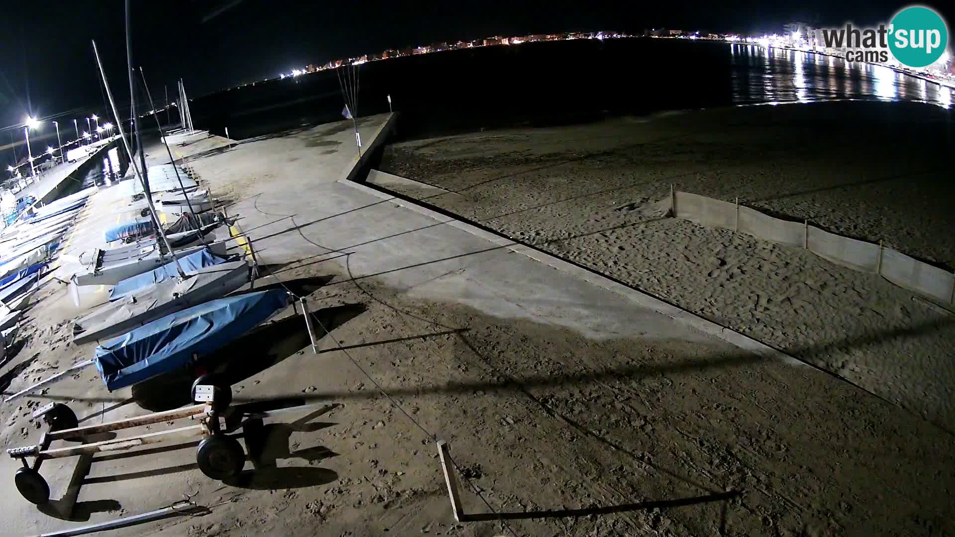 Roses webcam Port – Costa Brava – plage La Perola