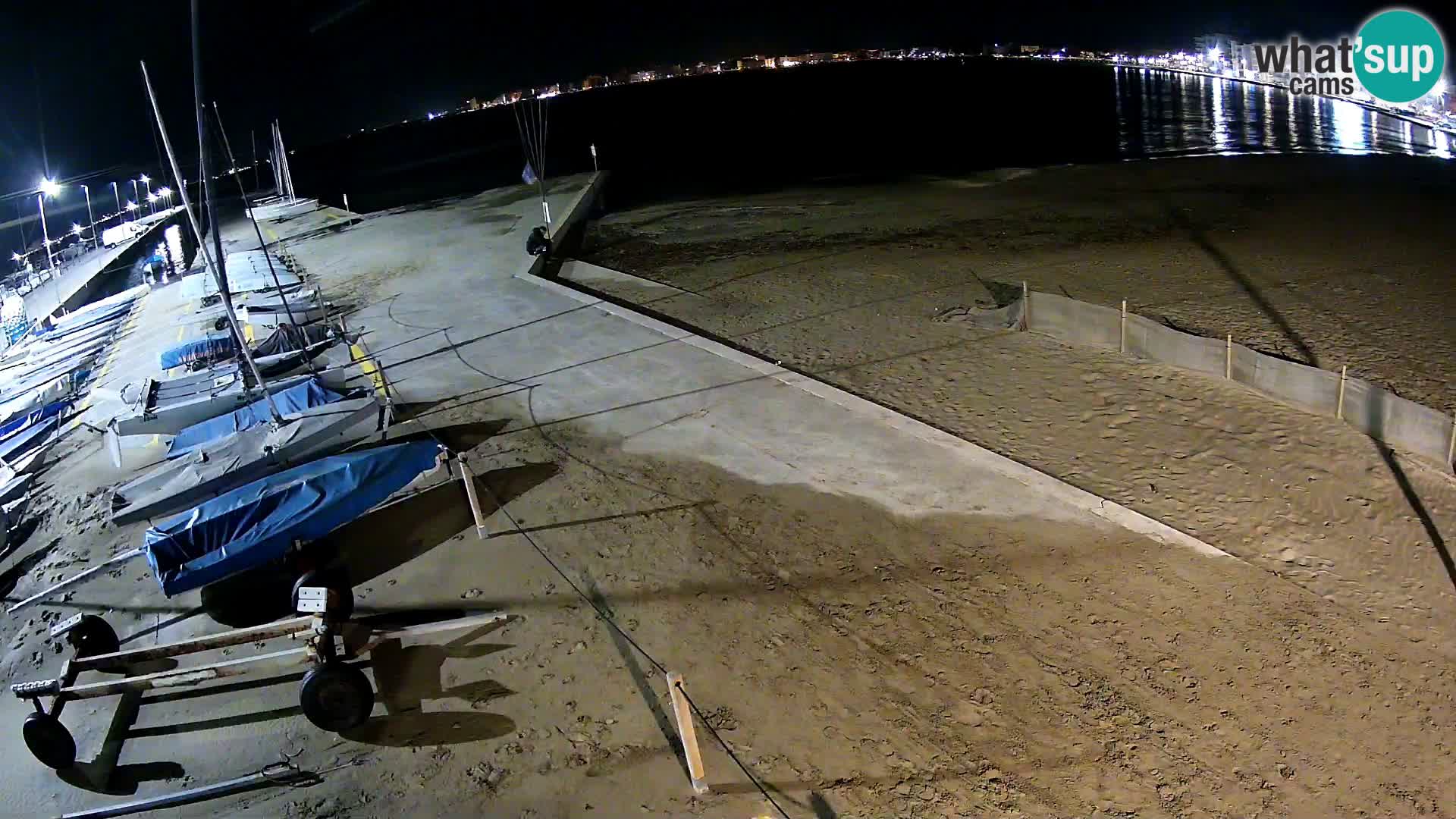 Webcam porto di Roses – Costa Brava – spiaggia La Perola