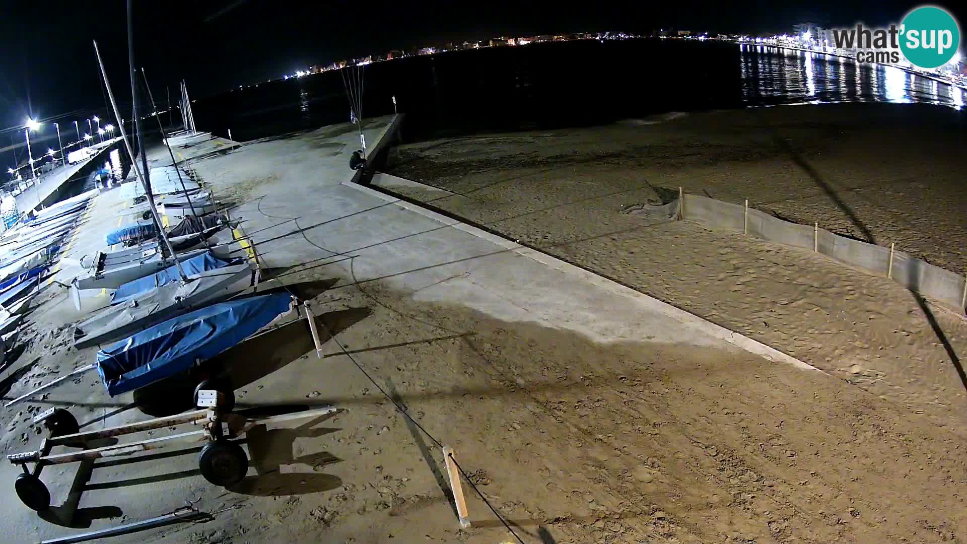 Roses webcam Port – Costa Brava – plage La Perola