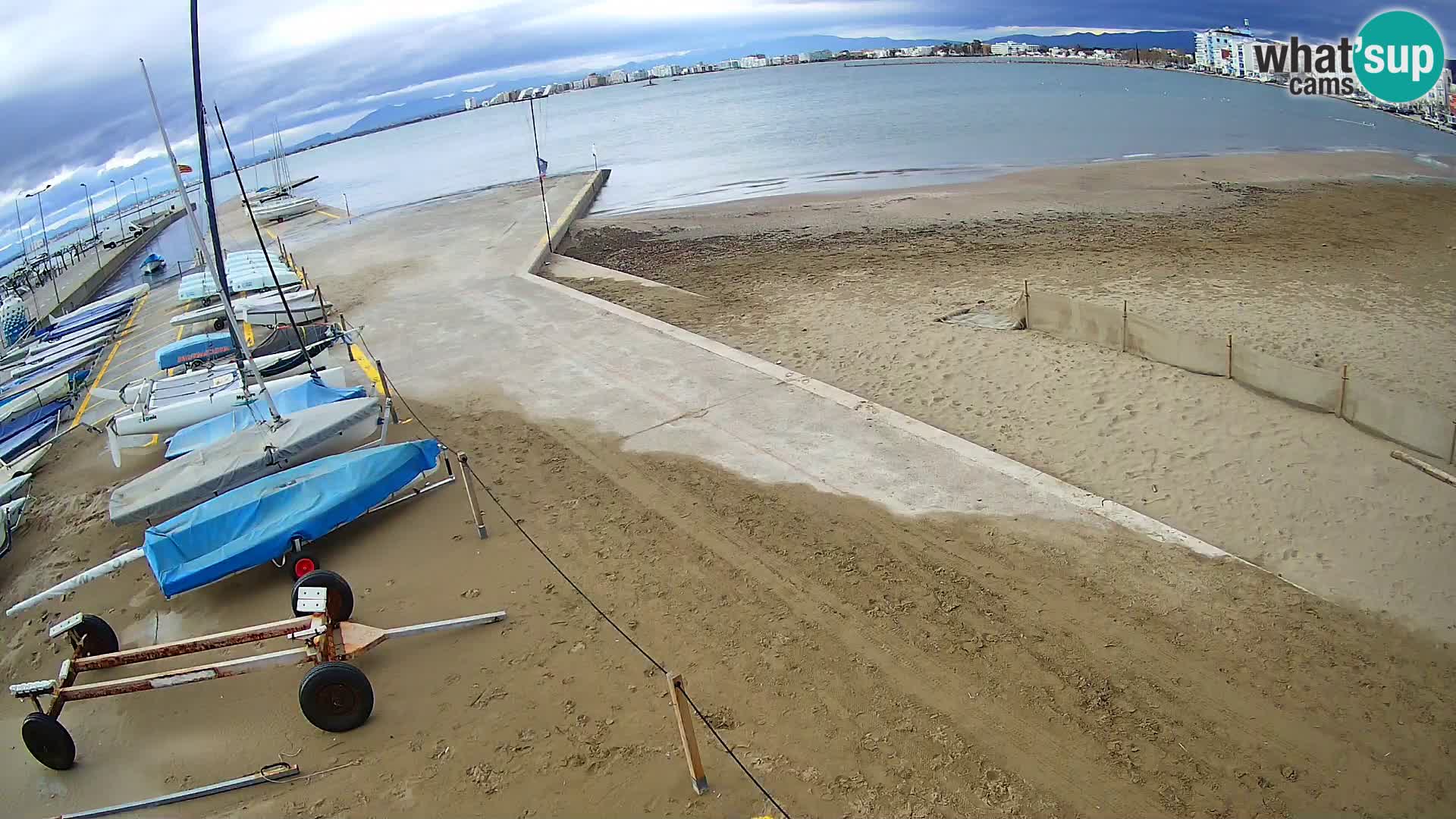 Webcam Hafen von Roses – Costa Brava – Strand La Perola