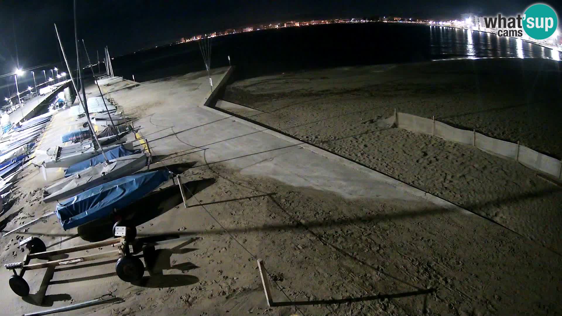 Kamera Roses marina – Costa Brava – plaža La Perola