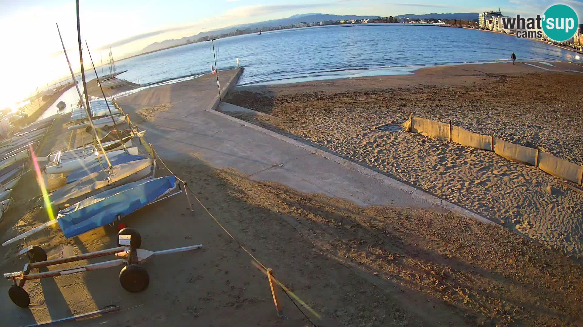 Webcam Hafen von Roses – Costa Brava – Strand La Perola