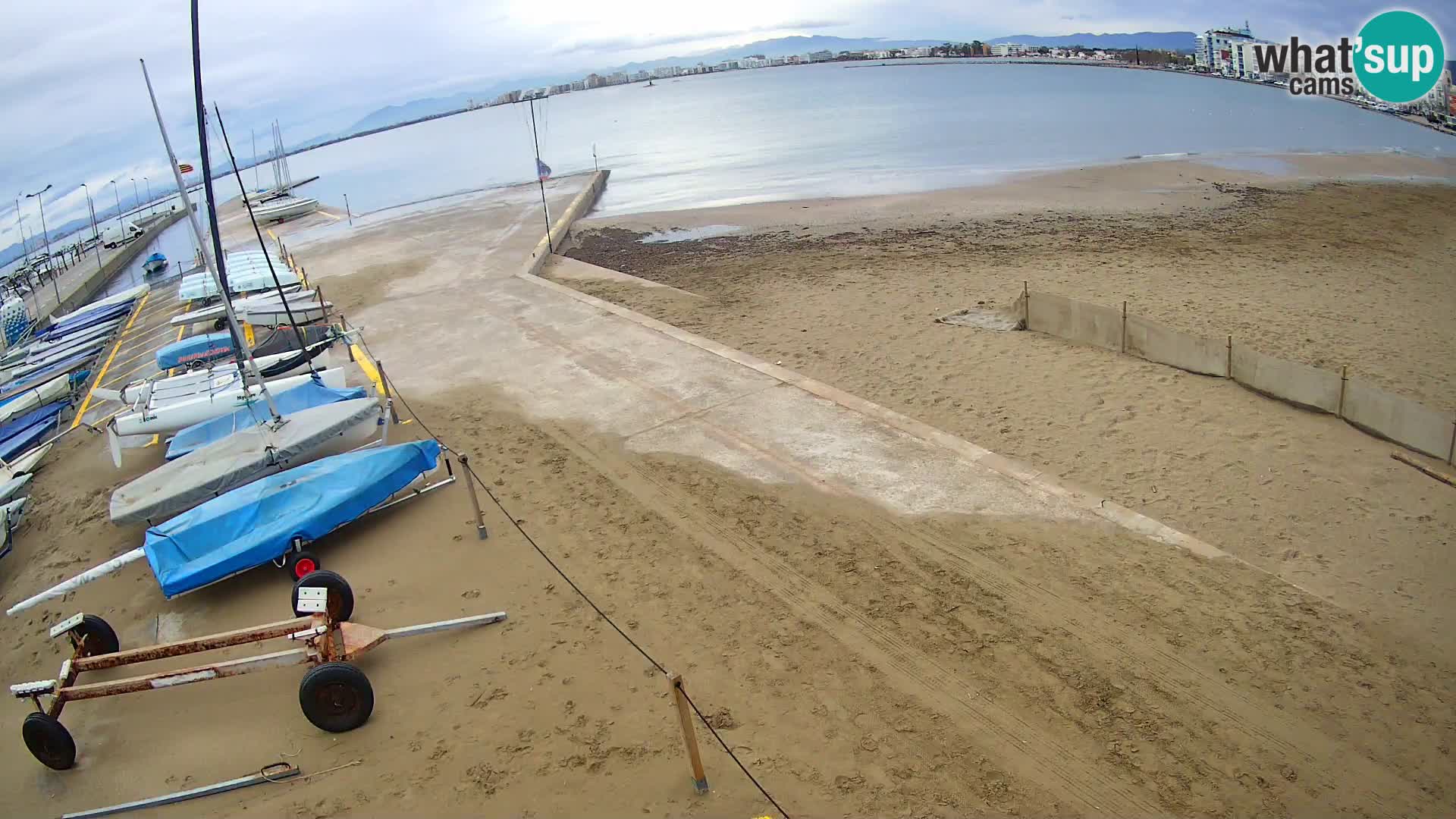 Webcam Port of Roses – Costa Brava – La Perola Beach