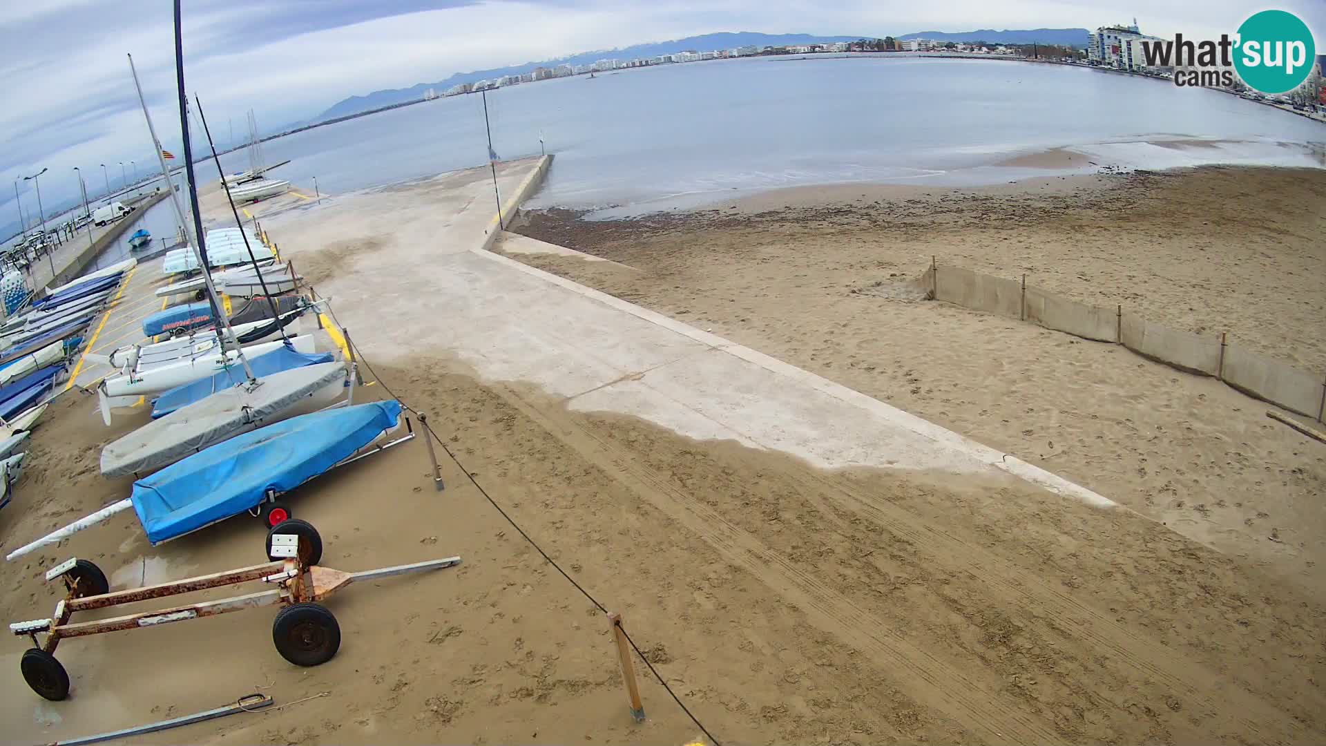 Webcam Port of Roses – Costa Brava – La Perola Beach