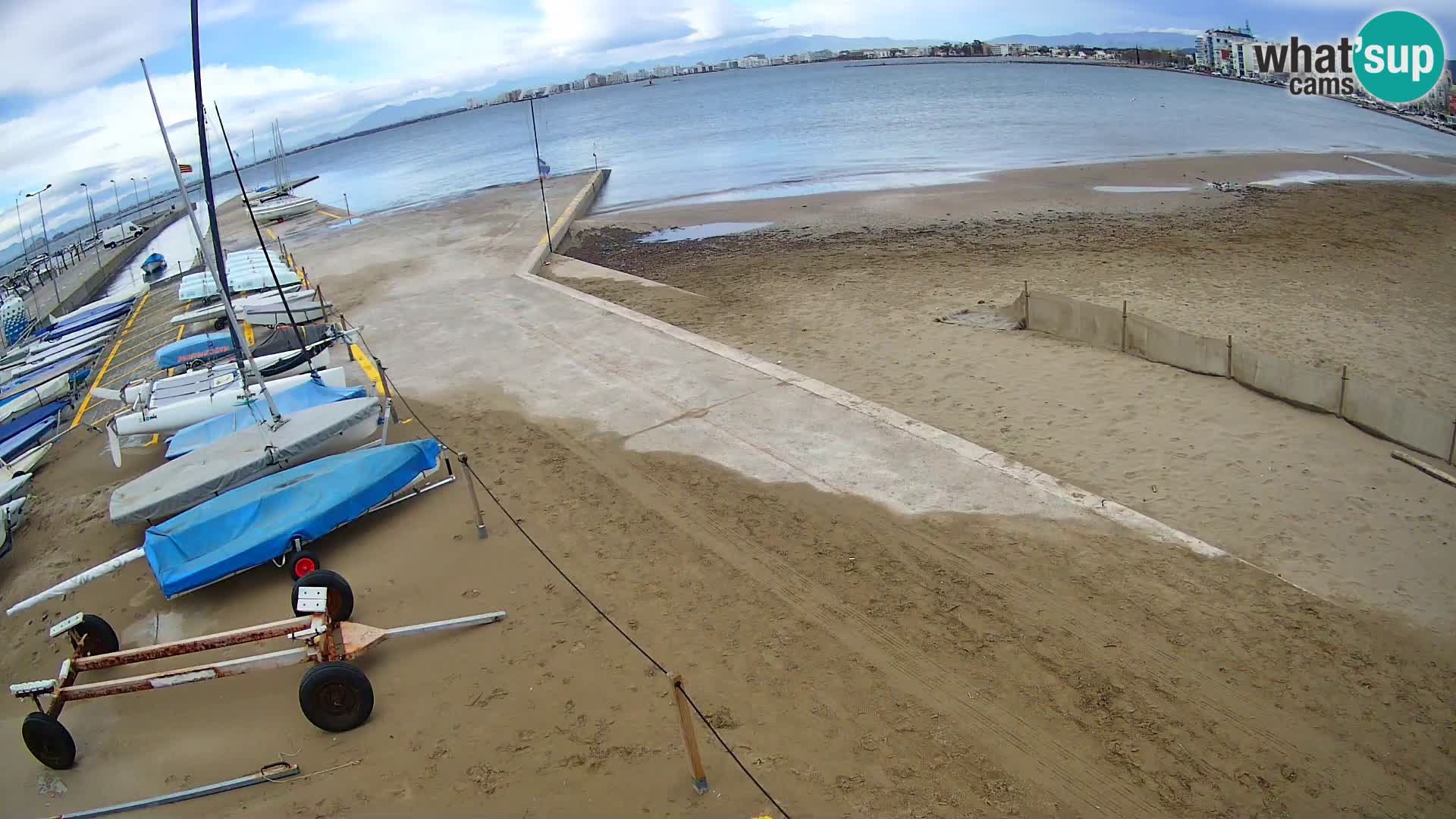 Kamera Roses marina – Costa Brava – plaža La Perola