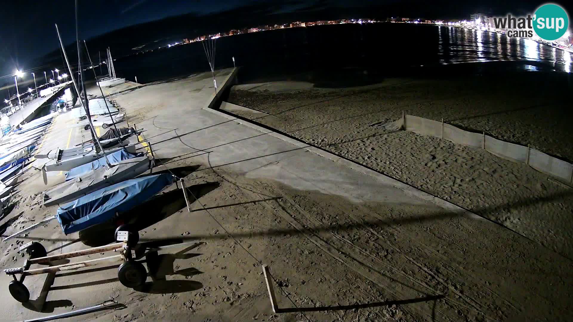 Roses webcam Port – Costa Brava – plage La Perola