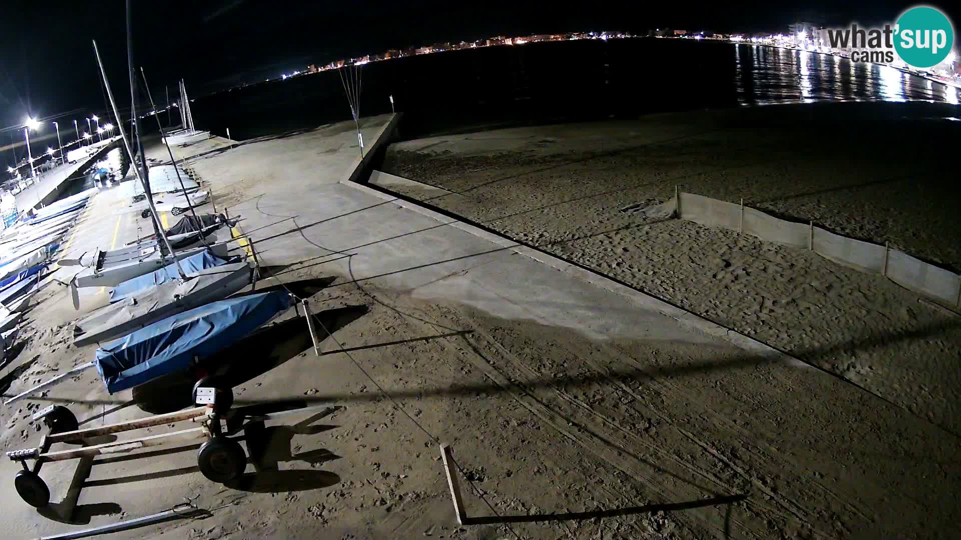 Webcam Hafen von Roses – Costa Brava – Strand La Perola