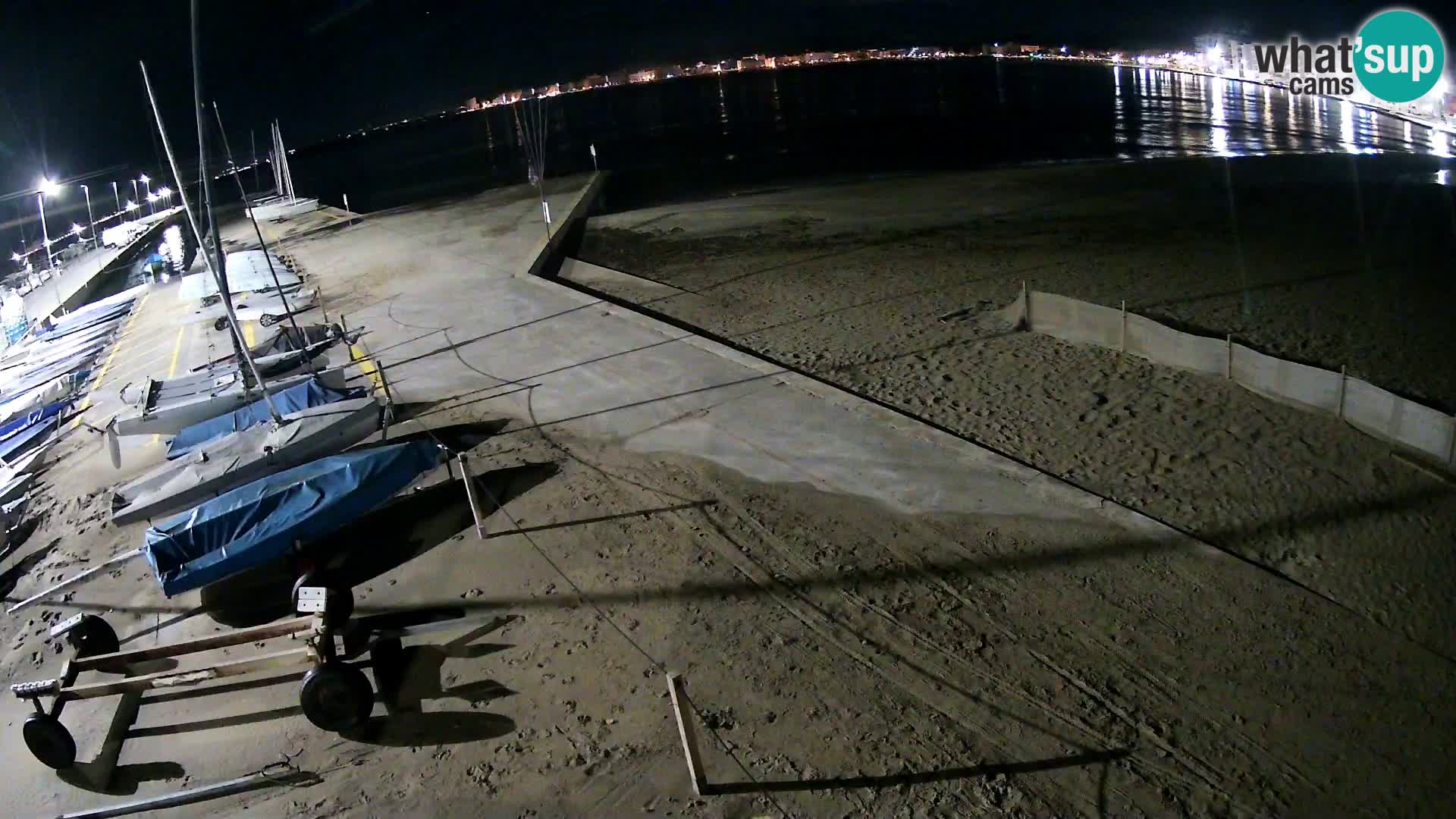 Webcam porto di Roses – Costa Brava – spiaggia La Perola