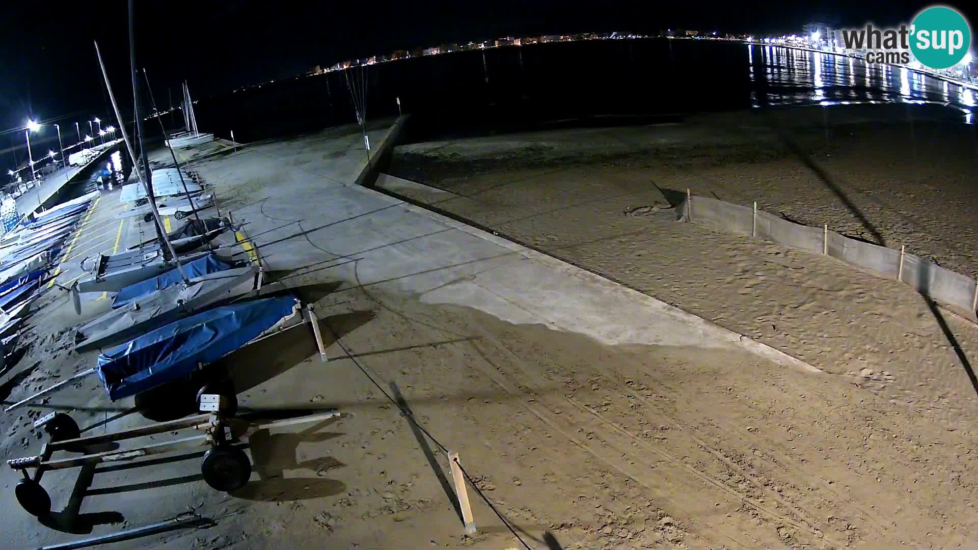 Roses webcam Port – Costa Brava – plage La Perola