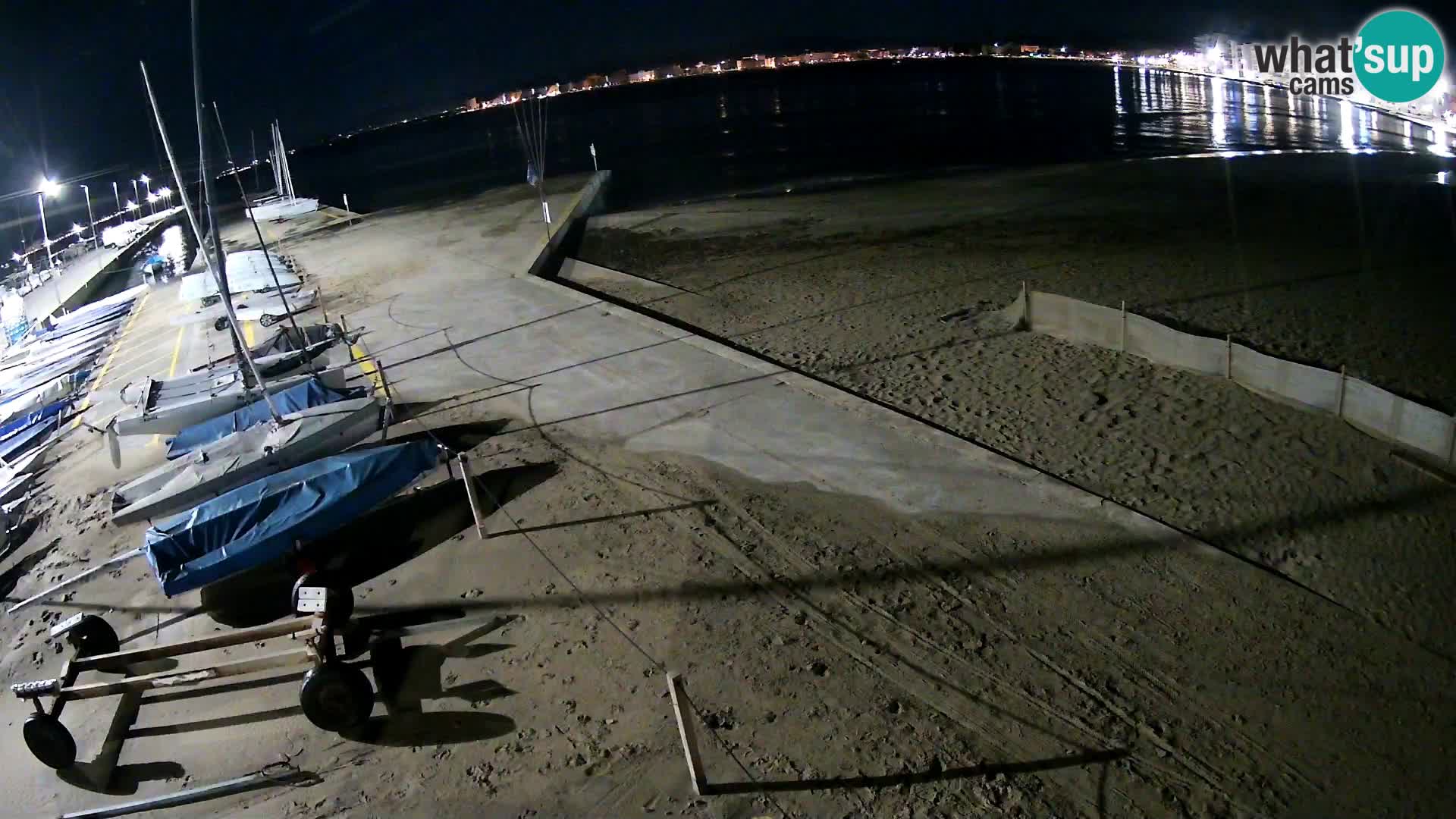 Webcam porto di Roses – Costa Brava – spiaggia La Perola