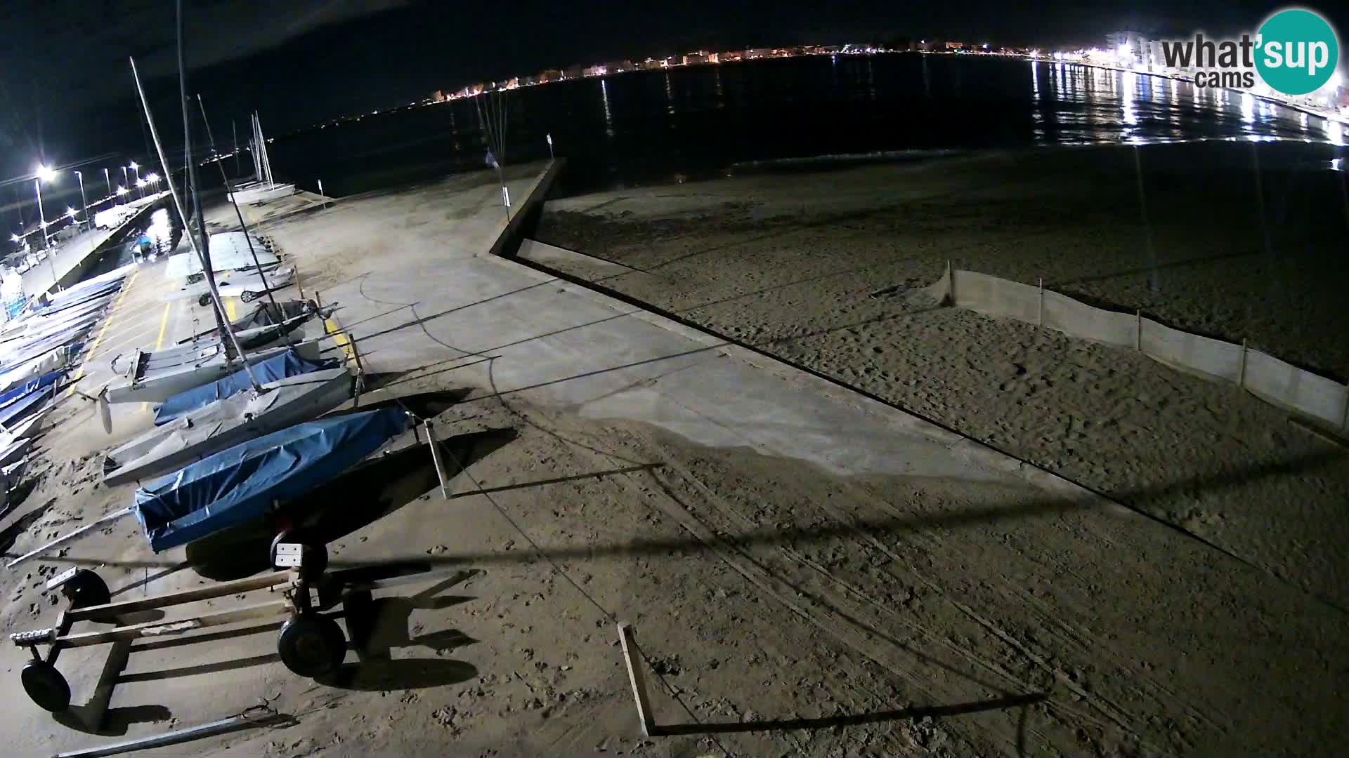 Web kamera Roses marina – Costa Brava – plaža La Perola