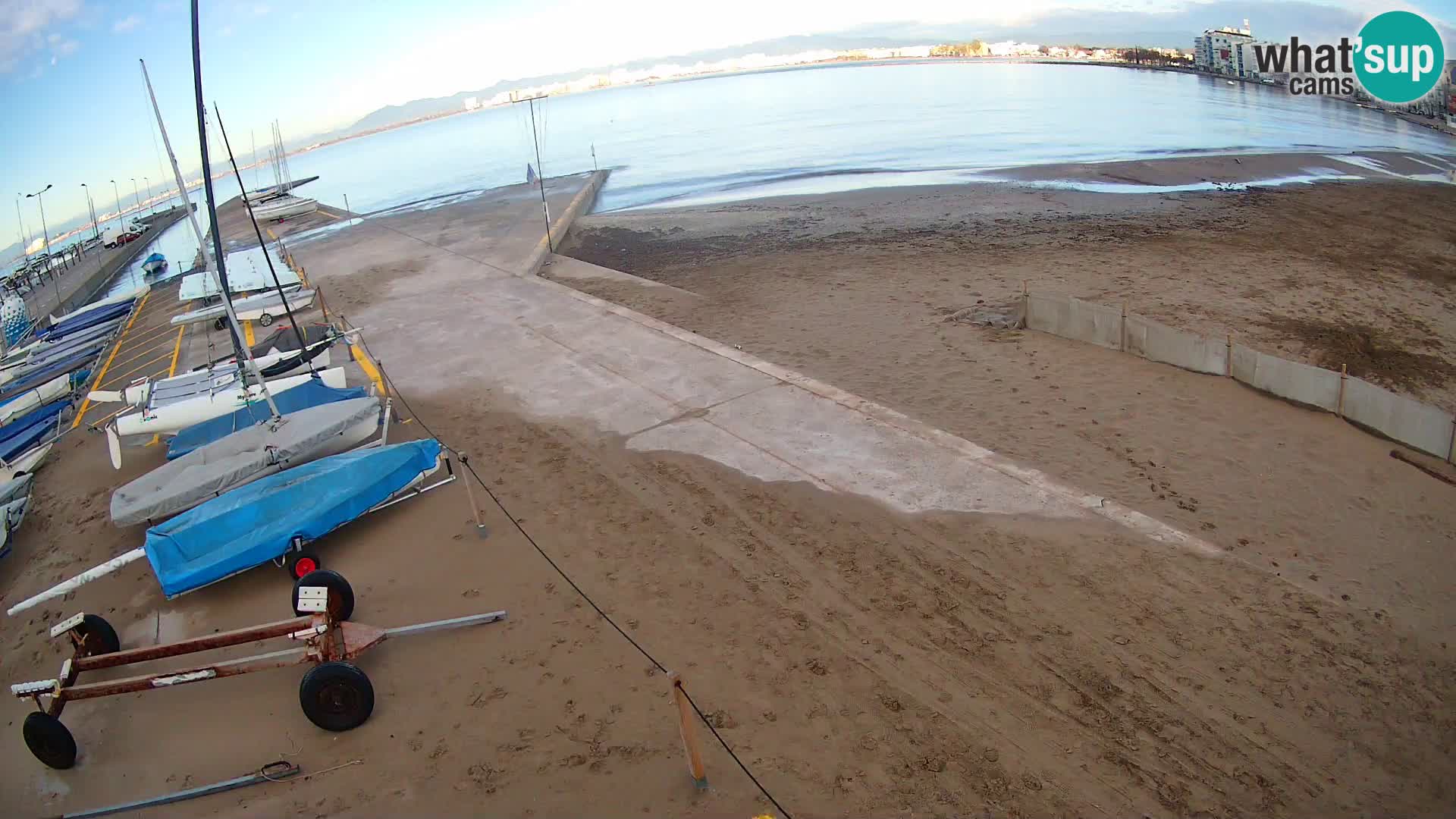 Webcam Port of Roses – Costa Brava – La Perola Beach