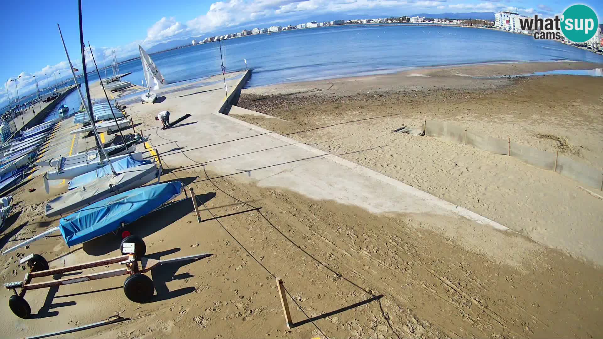 Webcam Hafen von Roses – Costa Brava – Strand La Perola