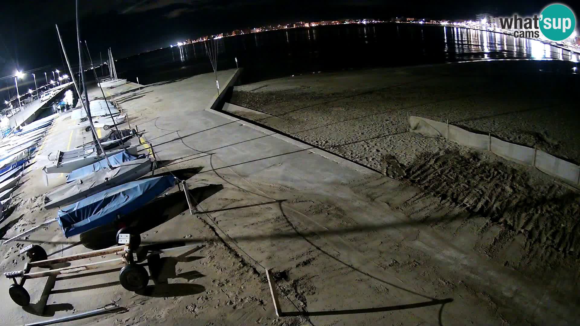 Roses webcam Port – Costa Brava – plage La Perola