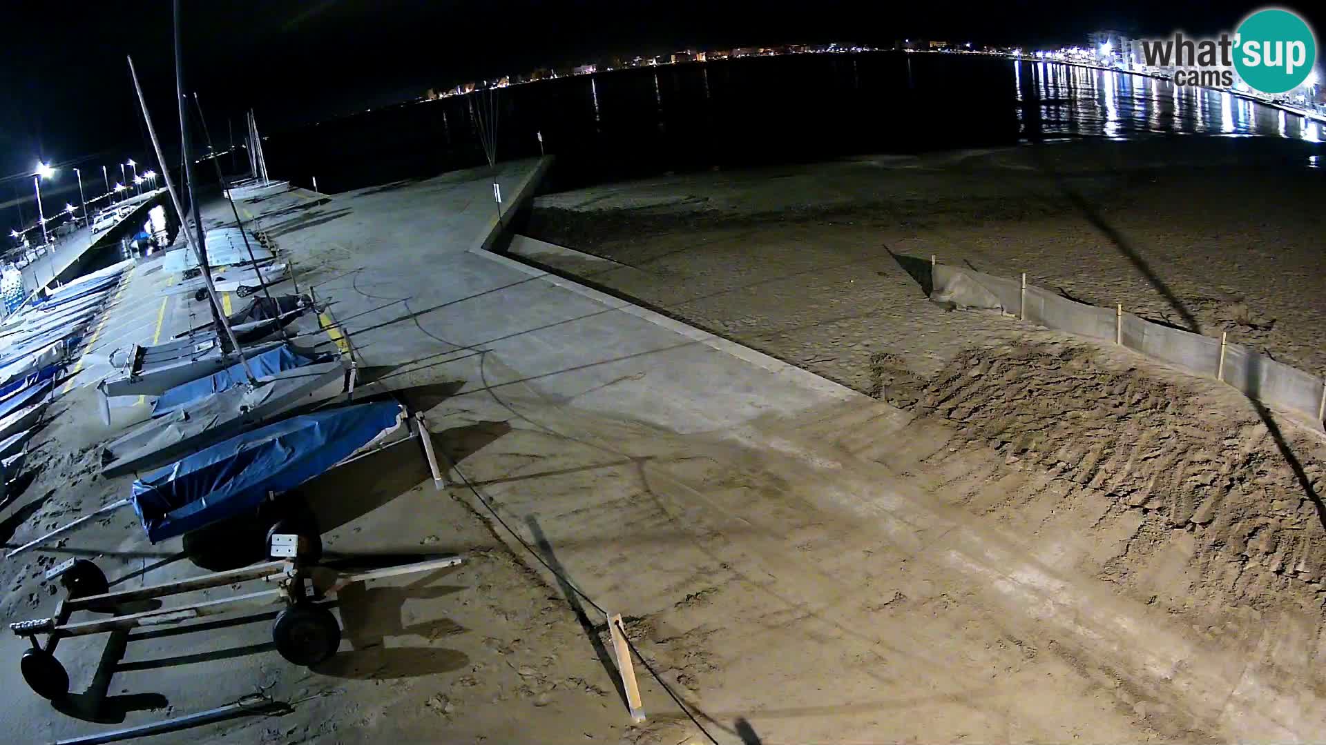 Web kamera Roses marina – Costa Brava – plaža La Perola