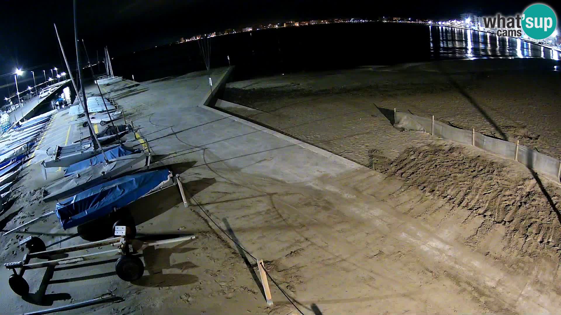 Webcam porto di Roses – Costa Brava – spiaggia La Perola