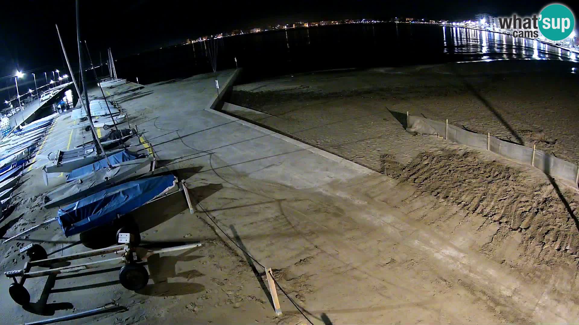 Web kamera Roses marina – Costa Brava – plaža La Perola