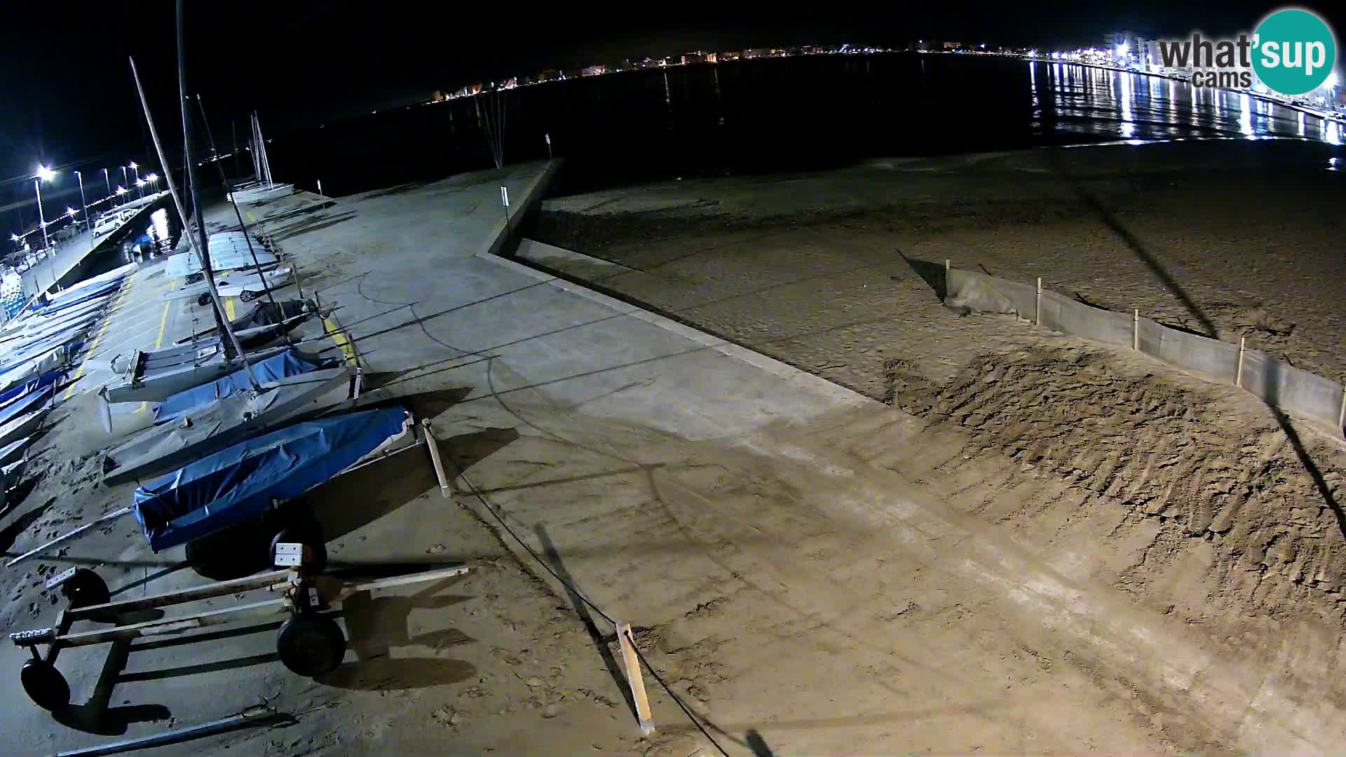 Roses webcam Port – Costa Brava – plage La Perola