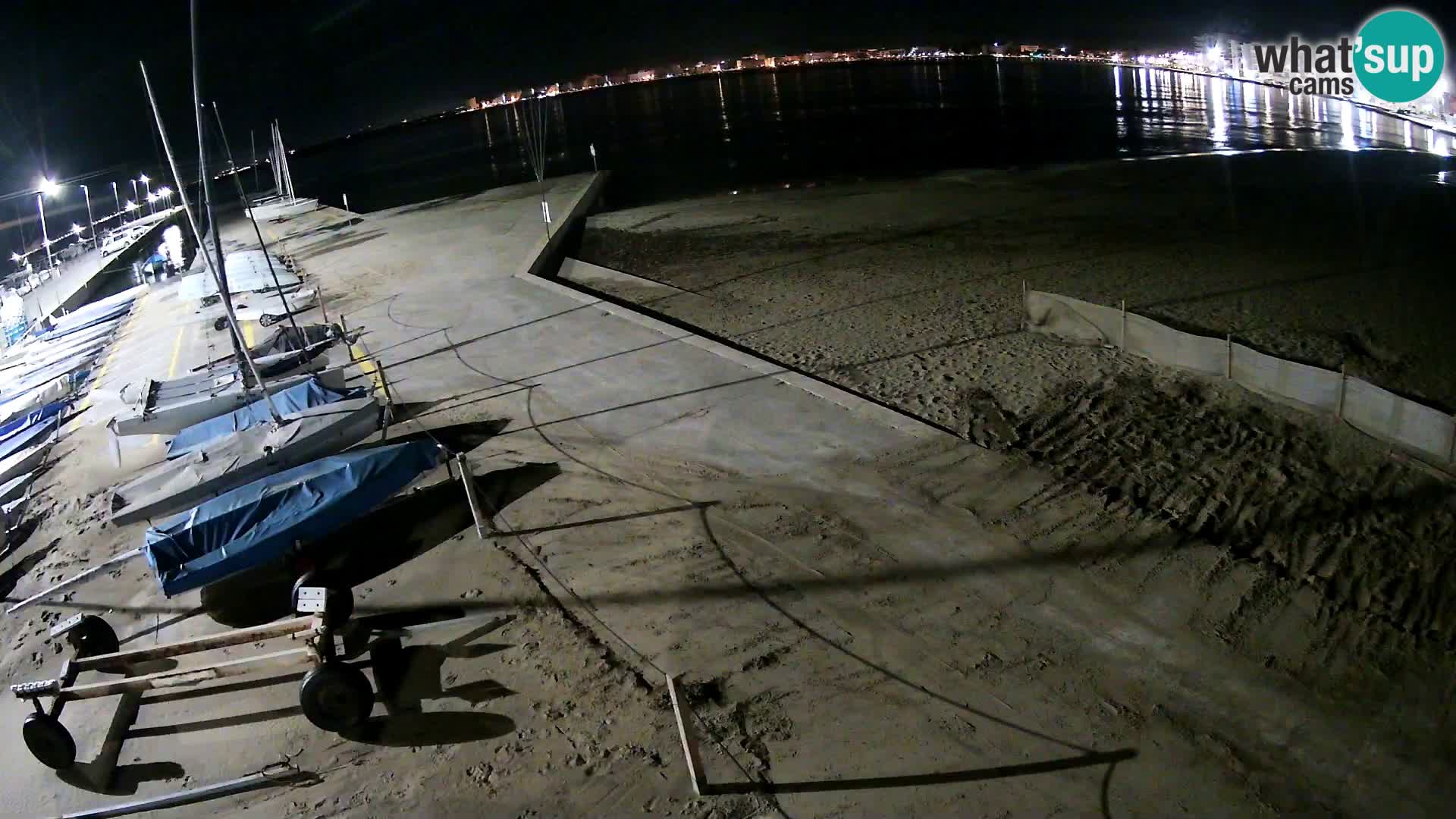 Roses webcam Port – Costa Brava – plage La Perola