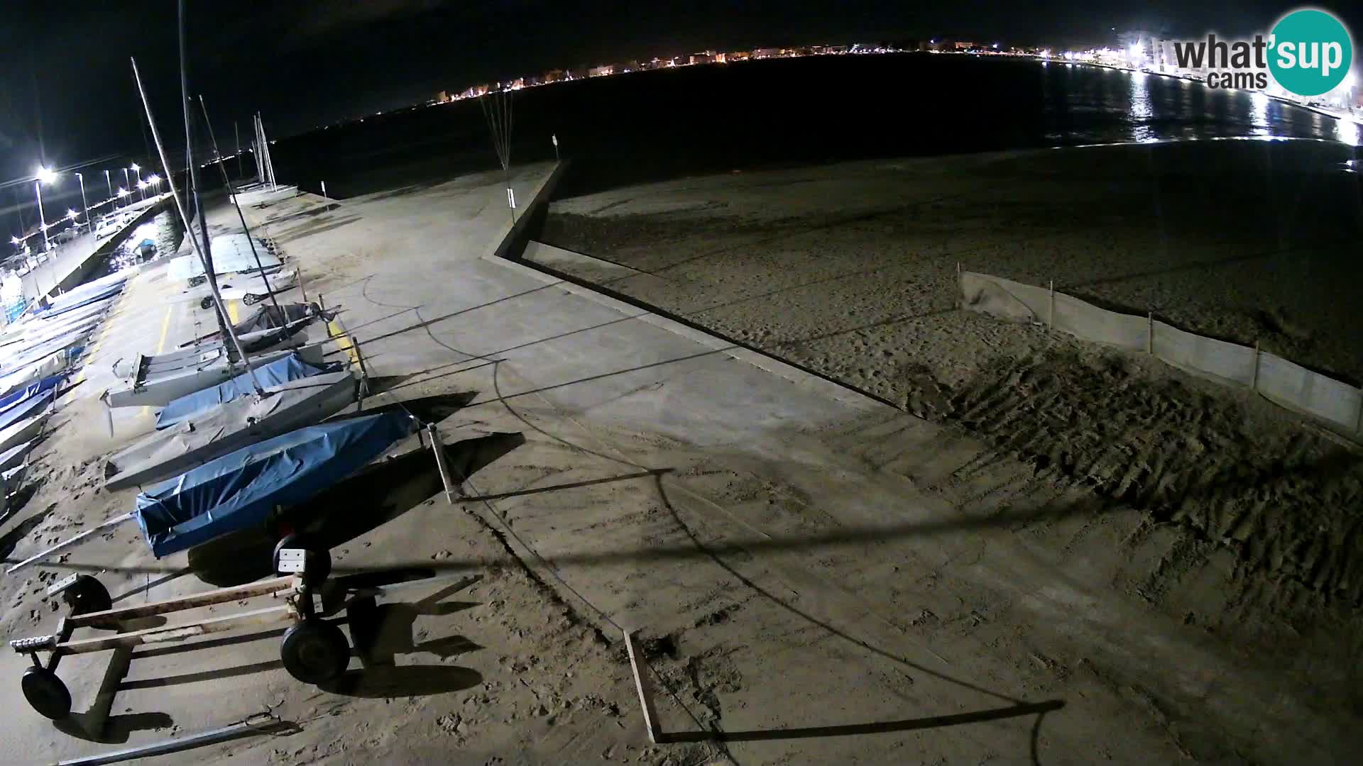 Webcam porto di Roses – Costa Brava – spiaggia La Perola